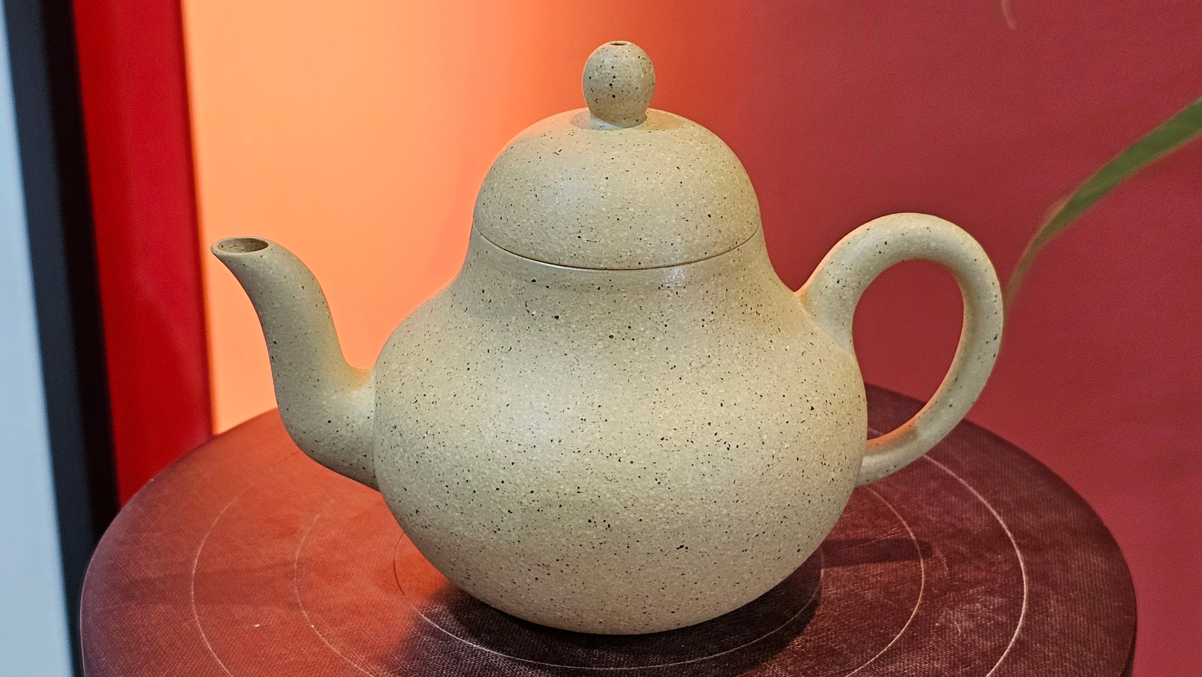 Si Ting 思亭, 198.3ml, Zhi Ma Duan Ni 芝麻段泥, by Craftsman Gu Xiao Ming 顾小明 ~ Congratulations!to Mr J.L! 1006hrs 25th July 2025, Dacula, GA!