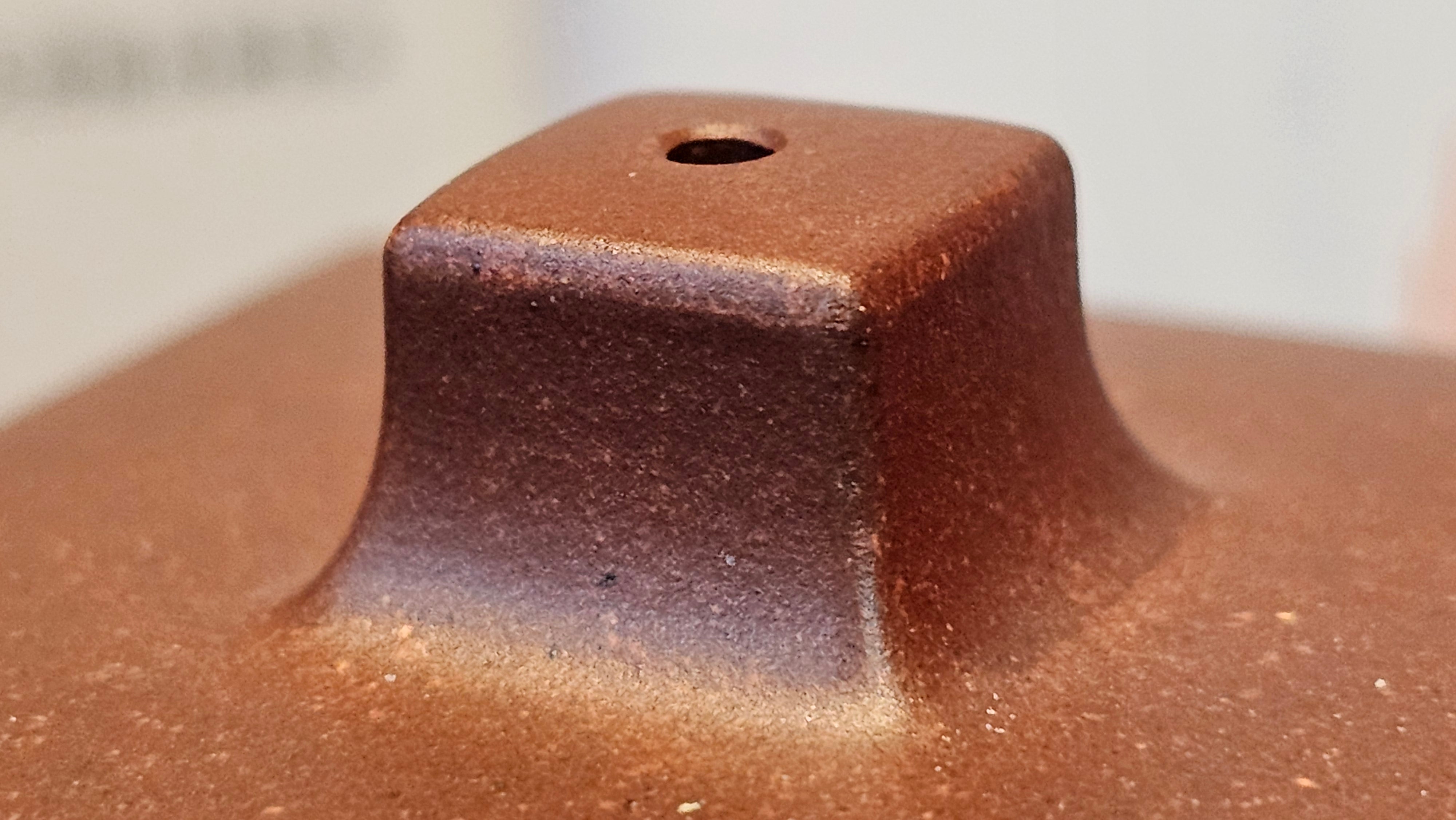 《若思四方》"Ruo Si Si Fang", 251.9ml, with Engraving, Di Cao Qing Zi Ni 底槽青紫泥, by L2A Senior Consummate Artist Yuan Hui 袁辉 ~ Congratulations to Mr D.H.! 0859hrs 13th Sept 2025, Baldwin Park! CA.