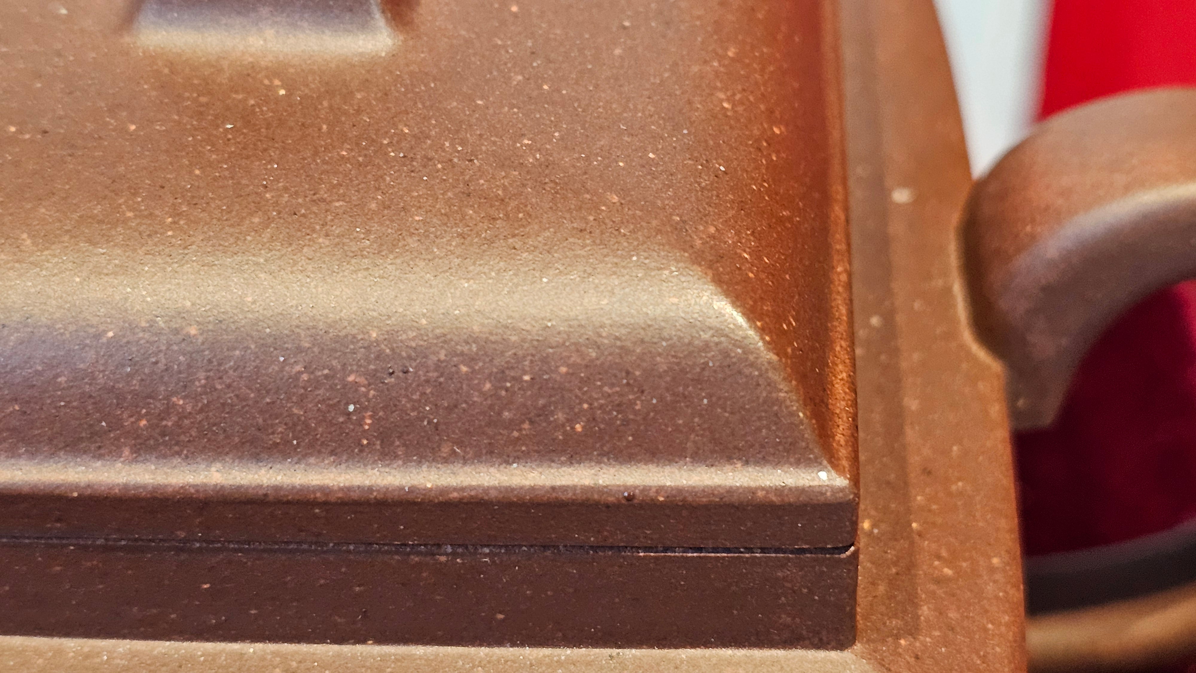 《若思四方》"Ruo Si Si Fang", 251.9ml, with Engraving, Di Cao Qing Zi Ni 底槽青紫泥, by L2A Senior Consummate Artist Yuan Hui 袁辉 ~ Congratulations to Mr D.H.! 0859hrs 13th Sept 2025, Baldwin Park! CA.