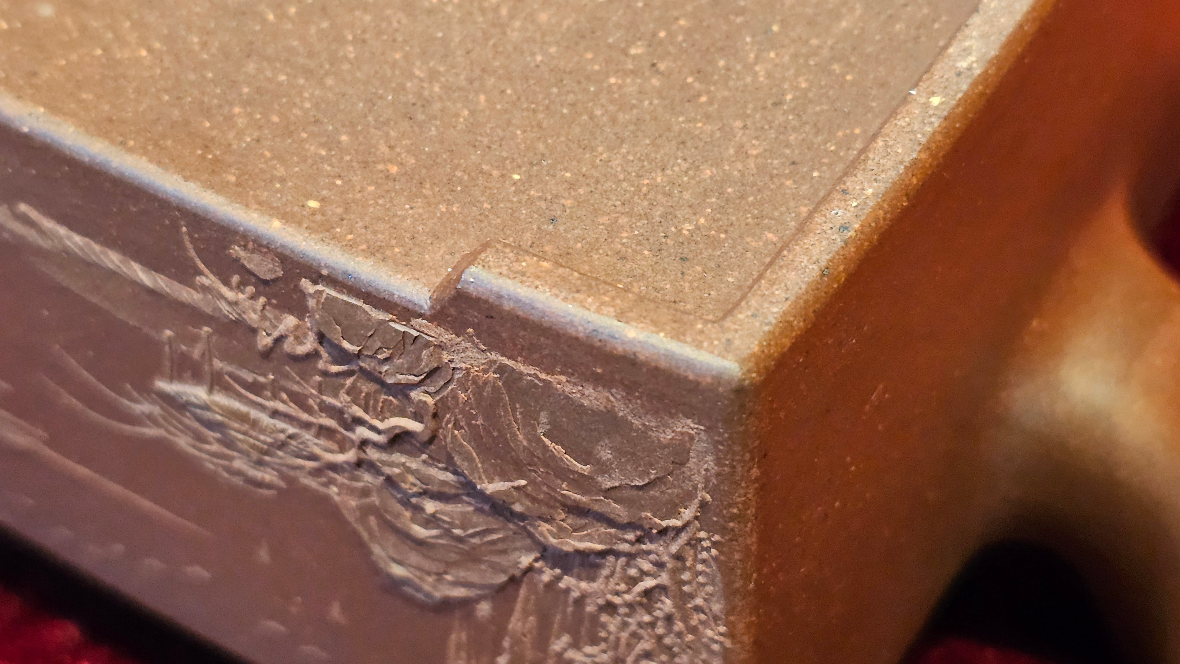 《若思四方》"Ruo Si Si Fang", 251.9ml, with Engraving, Di Cao Qing Zi Ni 底槽青紫泥, by L2A Senior Consummate Artist Yuan Hui 袁辉 ~ Congratulations to Mr D.H.! 0859hrs 13th Sept 2025, Baldwin Park! CA.