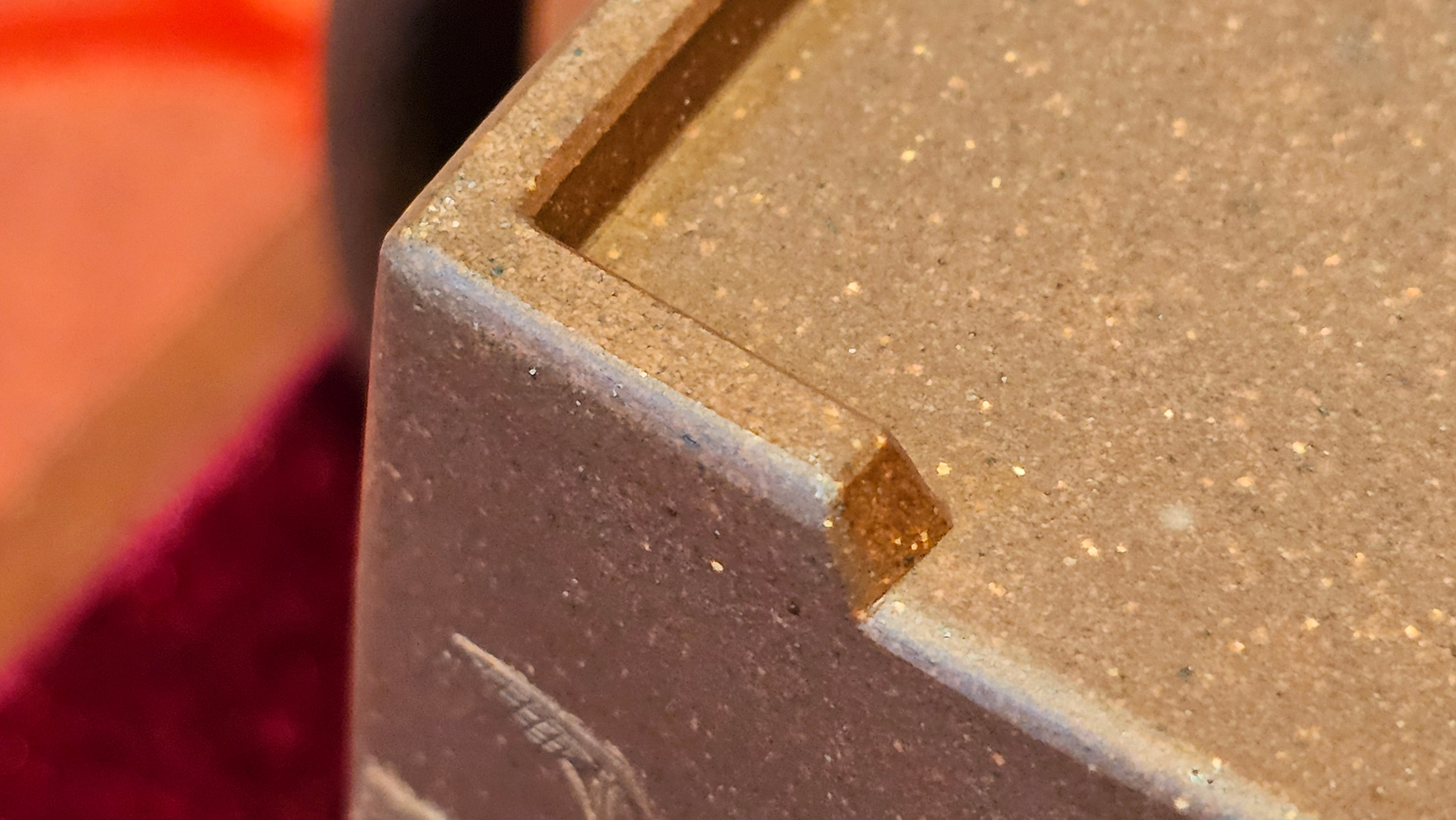 《若思四方》"Ruo Si Si Fang", 251.9ml, with Engraving, Di Cao Qing Zi Ni 底槽青紫泥, by L2A Senior Consummate Artist Yuan Hui 袁辉 ~ Congratulations to Mr D.H.! 0859hrs 13th Sept 2025, Baldwin Park! CA.