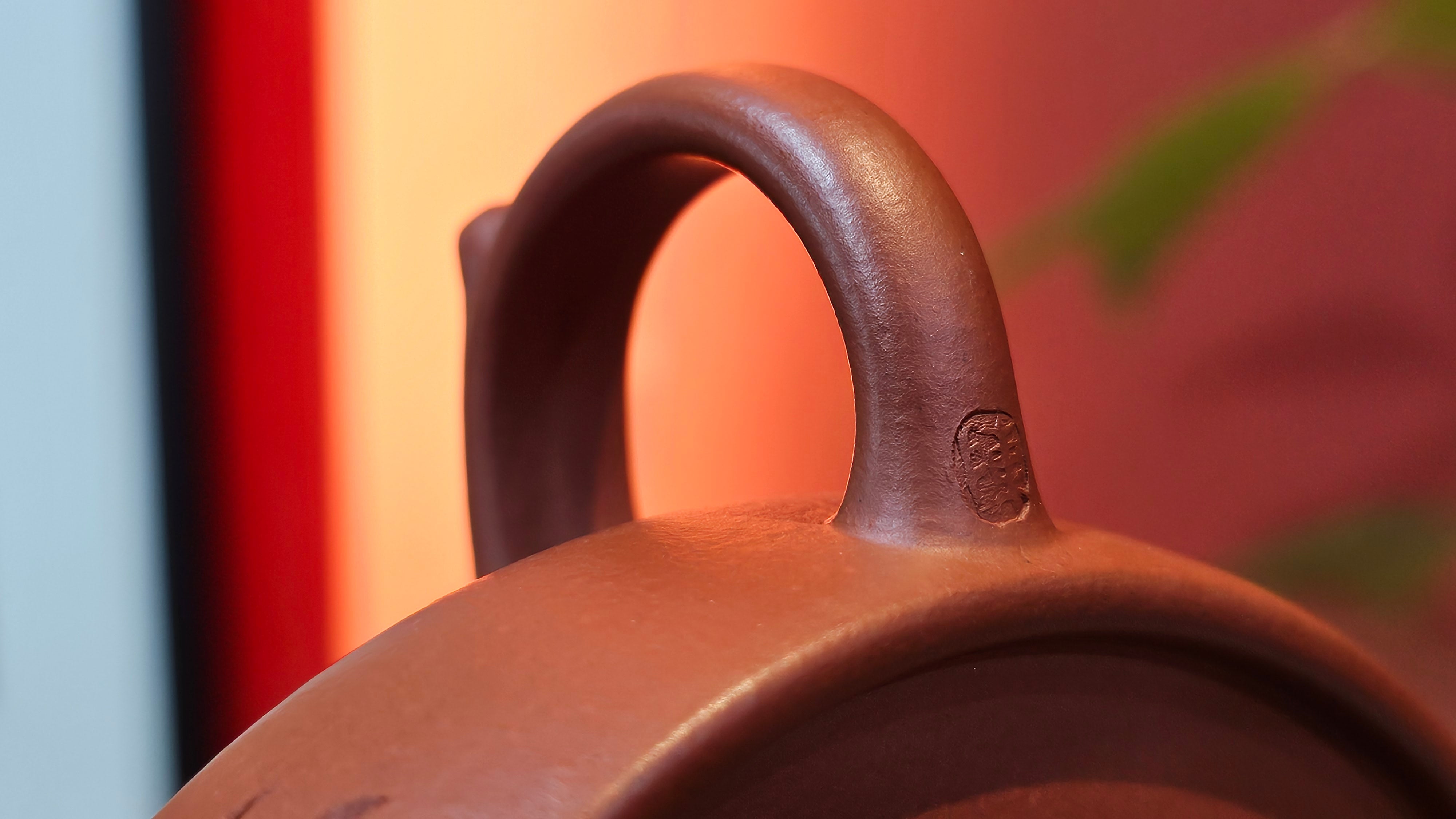 Hua Ting 华庭, 202.3ml (complex, large: 14cm long, 10cm wide), Xiao Mei Yao Zhu Ni 小煤窑朱泥,  by Craftsman Chen Yue Fei 陈跃飞, Engraving by Craftsman Yi De Shu 一德书 ~ Congratulations!to Mr B.H.S! 1627hrs 28th July 2025, Jakarta, Indonesia🇮🇩.