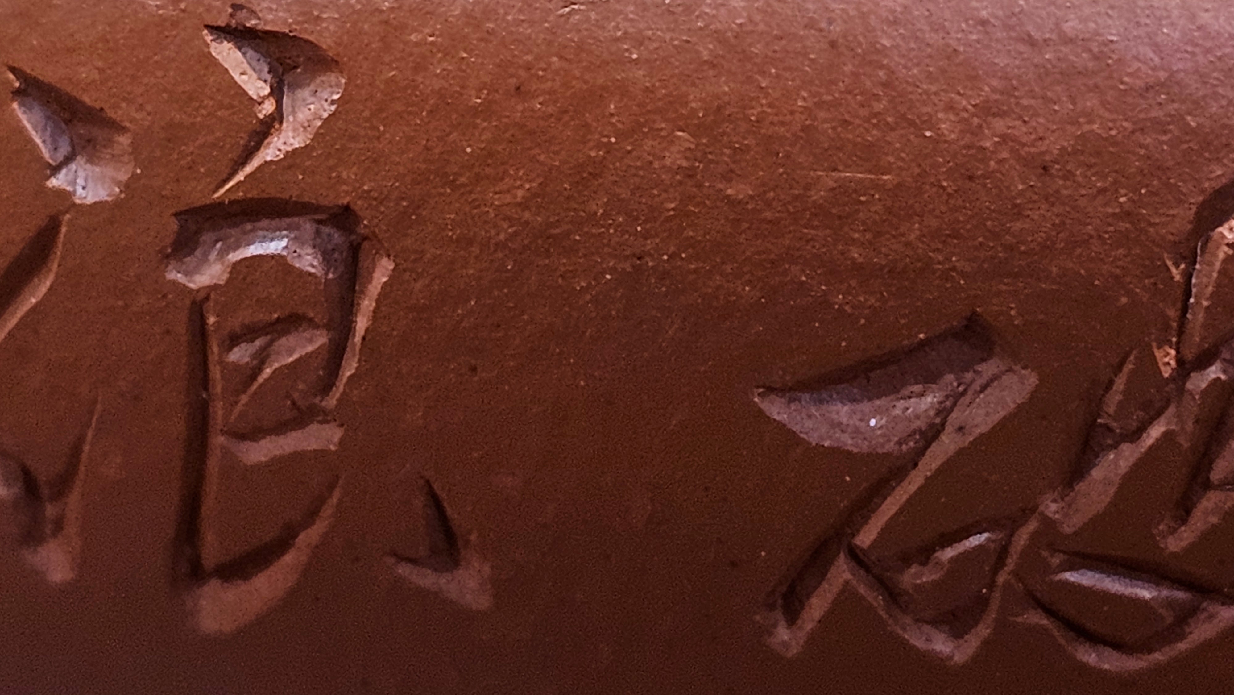 Hua Ting 华庭, 202.3ml (complex, large: 14cm long, 10cm wide), Xiao Mei Yao Zhu Ni 小煤窑朱泥,  by Craftsman Chen Yue Fei 陈跃飞, Engraving by Craftsman Yi De Shu 一德书 ~ Congratulations!to Mr B.H.S! 1627hrs 28th July 2025, Jakarta, Indonesia🇮🇩.