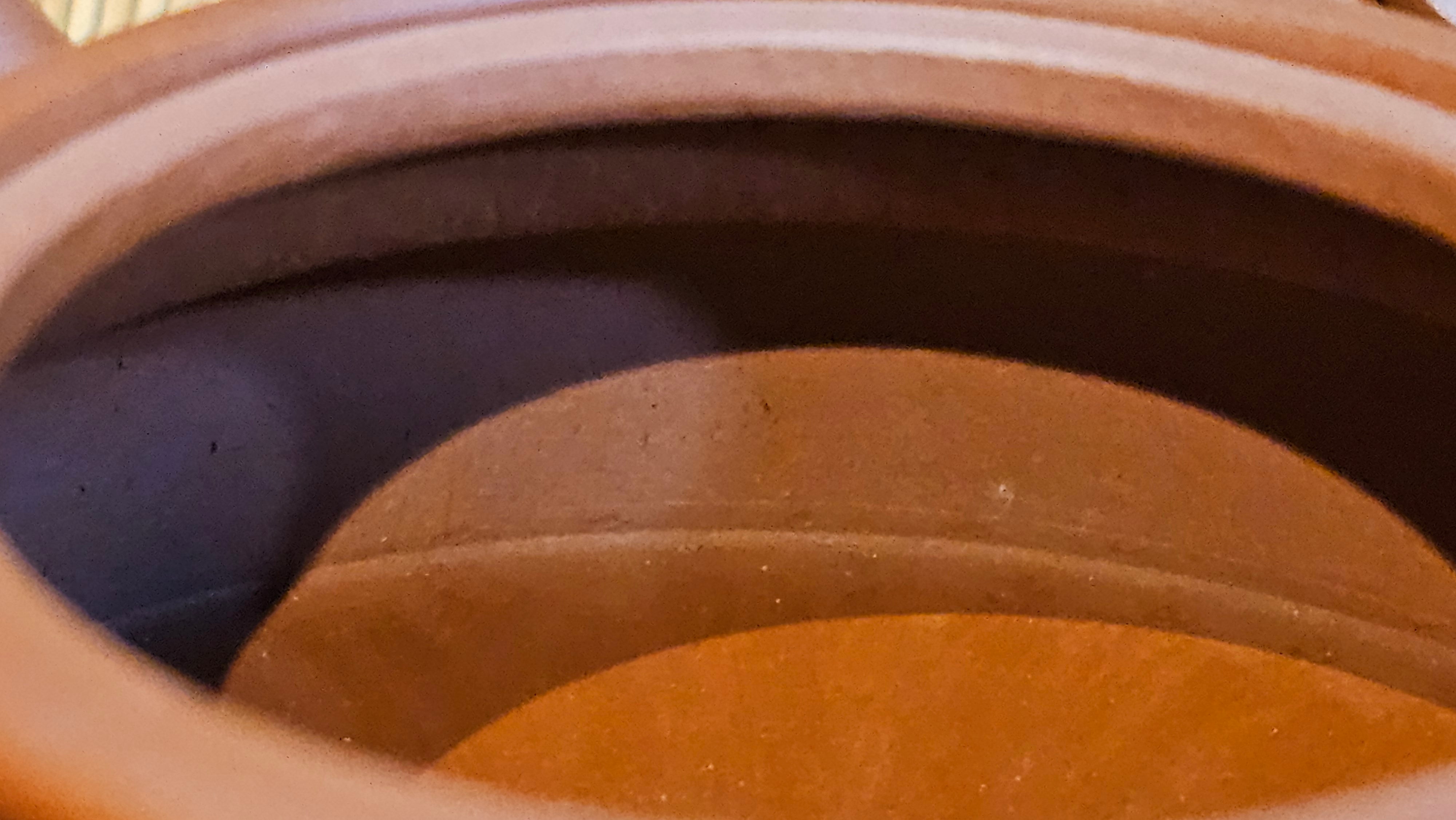 Hua Ting 华庭, 202.3ml (complex, large: 14cm long, 10cm wide), Xiao Mei Yao Zhu Ni 小煤窑朱泥,  by Craftsman Chen Yue Fei 陈跃飞, Engraving by Craftsman Yi De Shu 一德书 ~ Congratulations!to Mr B.H.S! 1627hrs 28th July 2025, Jakarta, Indonesia🇮🇩.