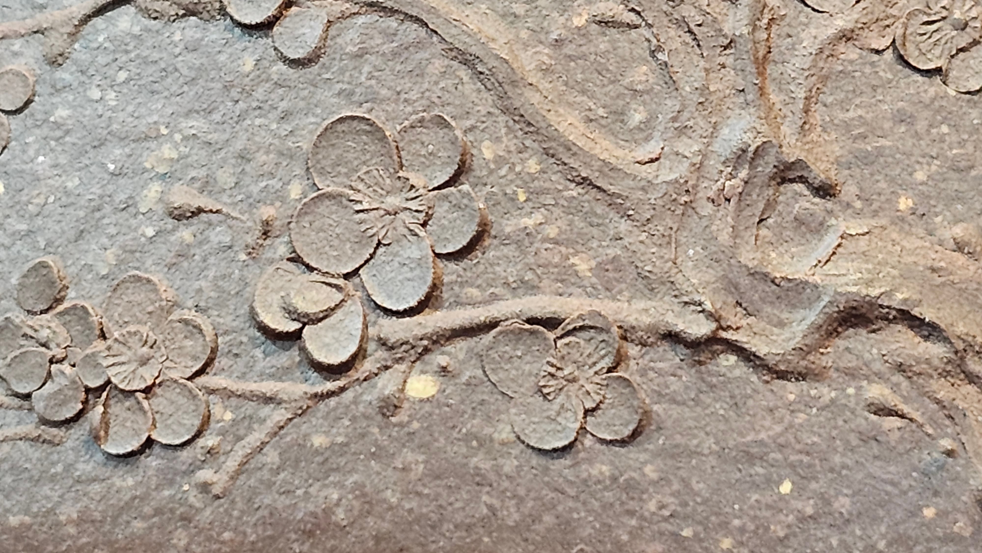 Shi Piao 石瓢 (Zi Ye Shi Piao), 191.1ml, Craftsman Yun Shen 云深 performing *EXQUISITE WHOLE-BODY Clay Sculpting 泥绘 of Plum Blossoms 梅花*, pot by Craftsman Chen Huan 陈欢; Lao Zi Ni 老紫泥 ~ Congratulations to Mr C.L.! 2046hrs 26th August 2025, Chicago! IL!