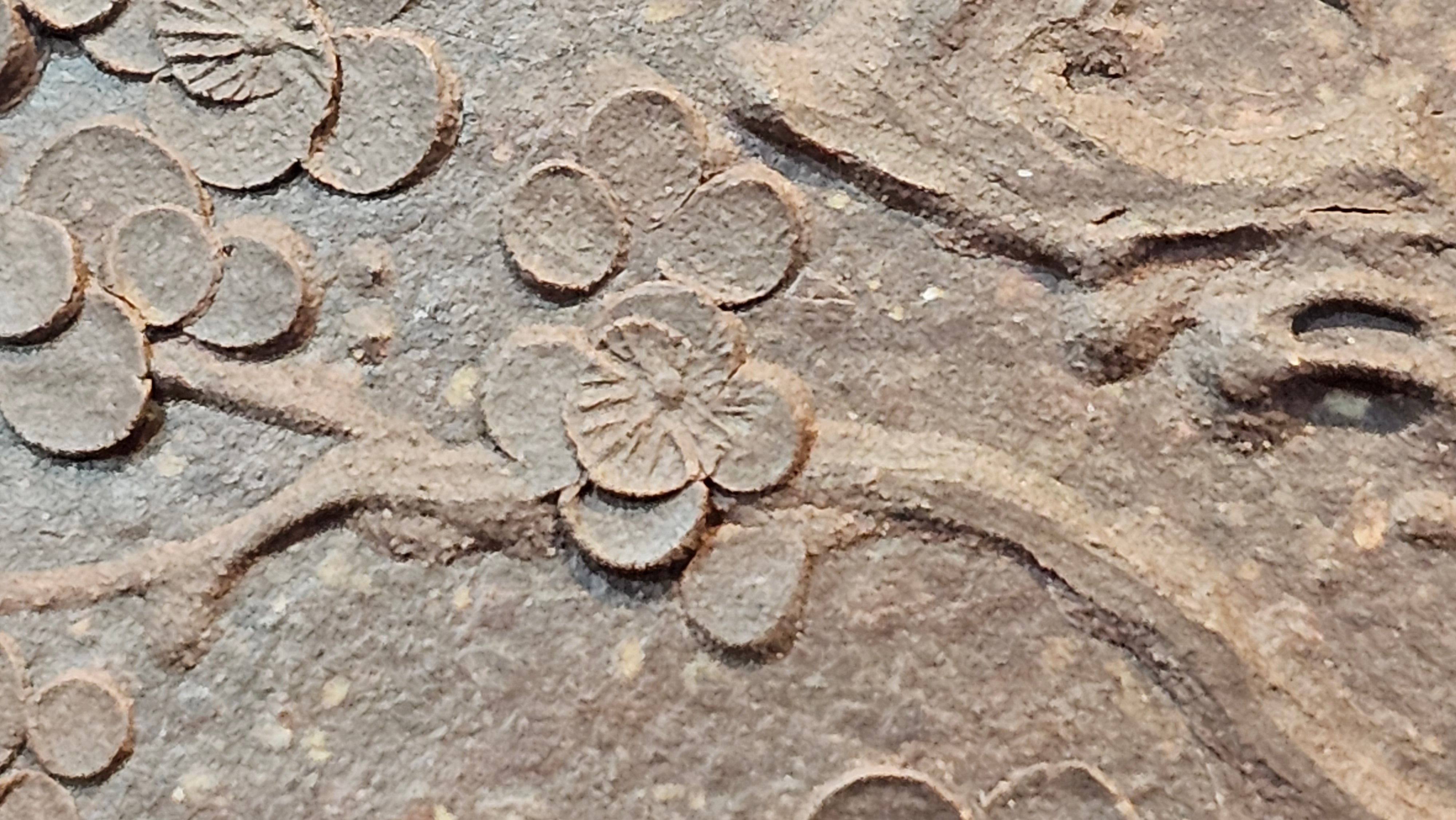 Shi Piao 石瓢 (Zi Ye Shi Piao), 191.1ml, Craftsman Yun Shen 云深 performing *EXQUISITE WHOLE-BODY Clay Sculpting 泥绘 of Plum Blossoms 梅花*, pot by Craftsman Chen Huan 陈欢; Lao Zi Ni 老紫泥 ~ Congratulations to Mr C.L.! 2046hrs 26th August 2025, Chicago! IL!