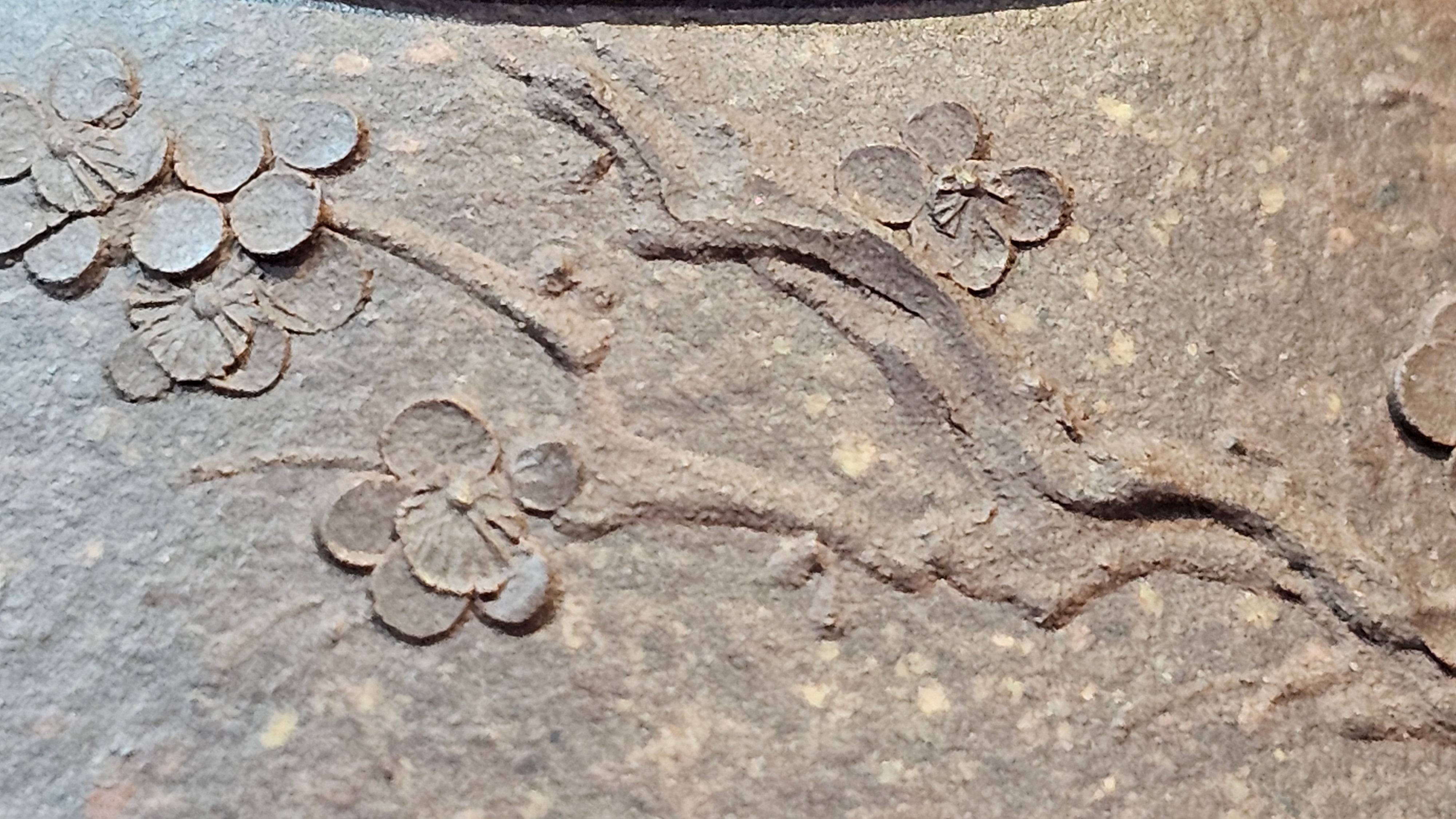 Shi Piao 石瓢 (Zi Ye Shi Piao), 191.1ml, Craftsman Yun Shen 云深 performing *EXQUISITE WHOLE-BODY Clay Sculpting 泥绘 of Plum Blossoms 梅花*, pot by Craftsman Chen Huan 陈欢; Lao Zi Ni 老紫泥 ~ Congratulations to Mr C.L.! 2046hrs 26th August 2025, Chicago! IL!