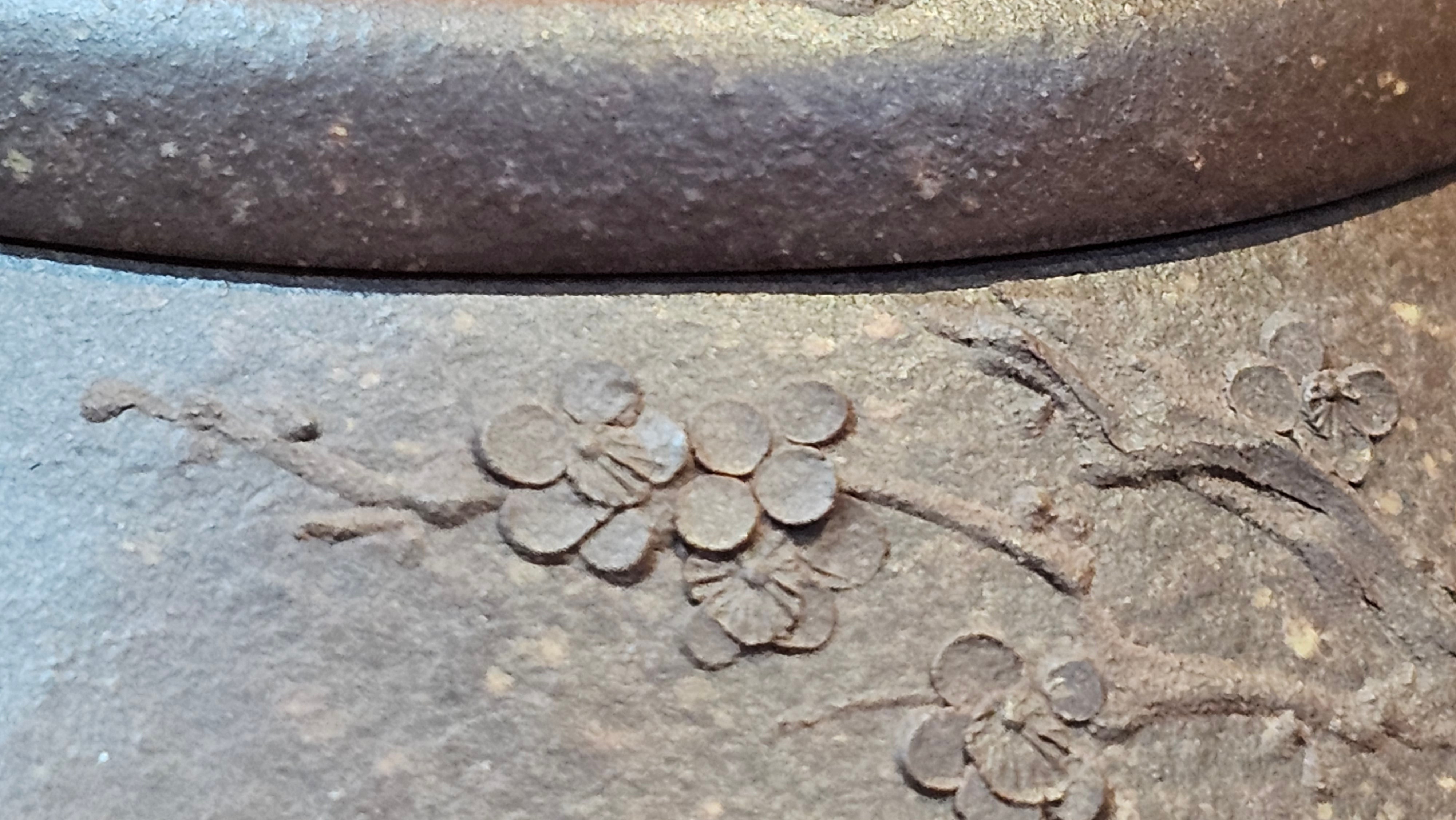 Shi Piao 石瓢 (Zi Ye Shi Piao), 191.1ml, Craftsman Yun Shen 云深 performing *EXQUISITE WHOLE-BODY Clay Sculpting 泥绘 of Plum Blossoms 梅花*, pot by Craftsman Chen Huan 陈欢; Lao Zi Ni 老紫泥 ~ Congratulations to Mr C.L.! 2046hrs 26th August 2025, Chicago! IL!