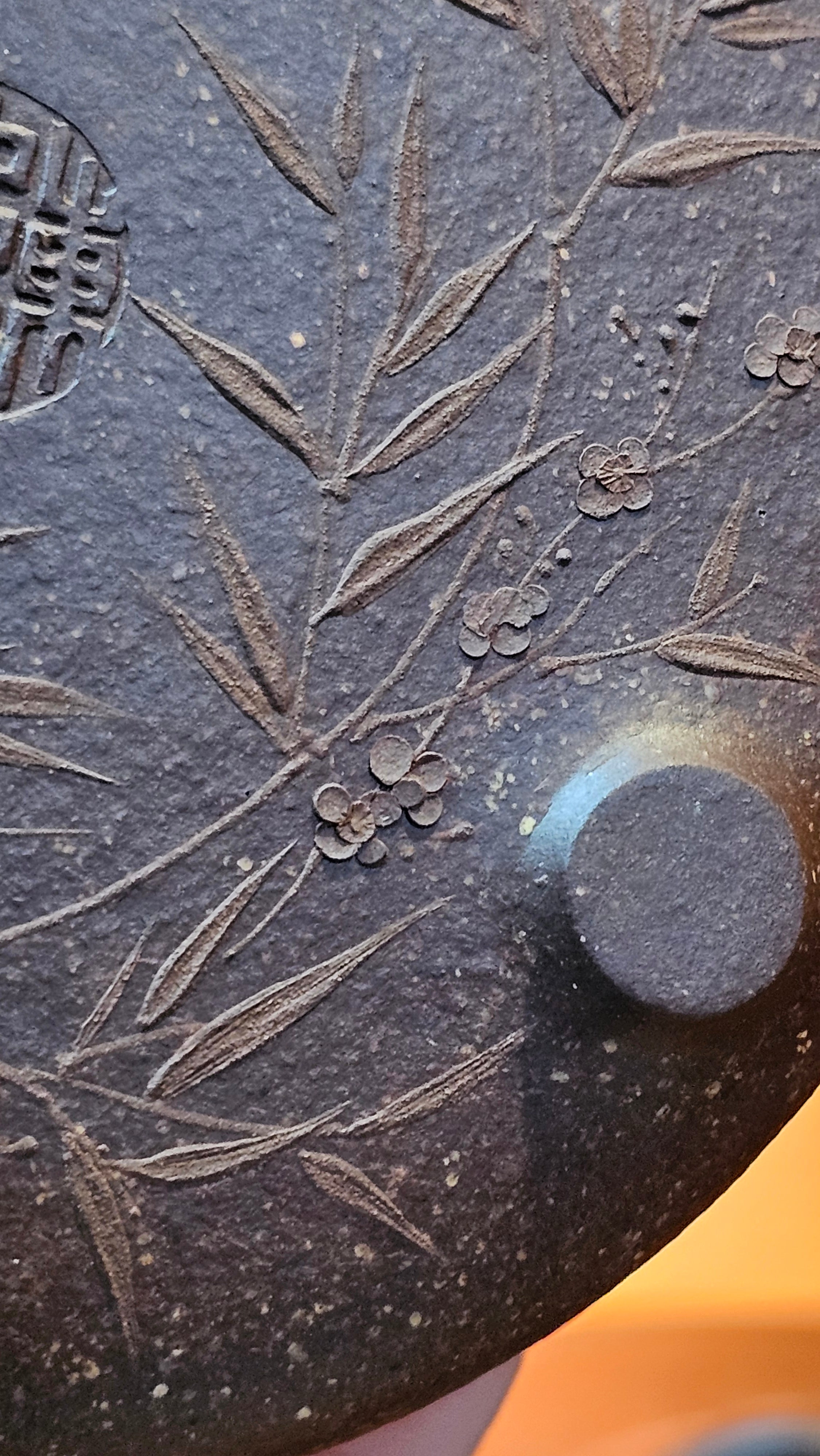 Shi Piao 石瓢 (Zi Ye Shi Piao), 191.1ml, Craftsman Yun Shen 云深 performing *EXQUISITE WHOLE-BODY Clay Sculpting 泥绘 of Plum Blossoms 梅花*, pot by Craftsman Chen Huan 陈欢; Lao Zi Ni 老紫泥 ~ Congratulations to Mr C.L.! 2046hrs 26th August 2025, Chicago! IL!