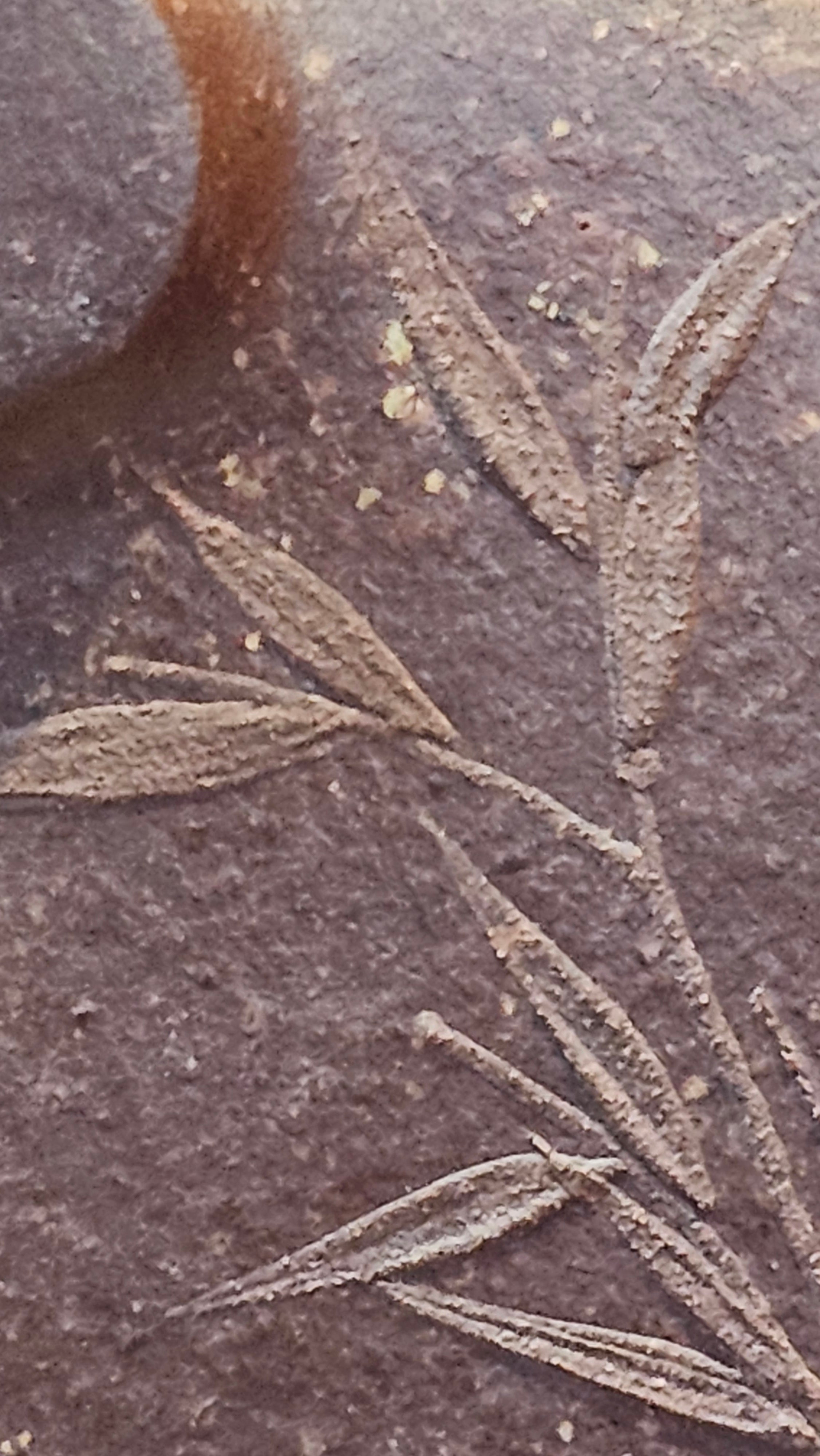 Shi Piao 石瓢 (Zi Ye Shi Piao), 191.1ml, Craftsman Yun Shen 云深 performing *EXQUISITE WHOLE-BODY Clay Sculpting 泥绘 of Plum Blossoms 梅花*, pot by Craftsman Chen Huan 陈欢; Lao Zi Ni 老紫泥 ~ Congratulations to Mr C.L.! 2046hrs 26th August 2025, Chicago! IL!