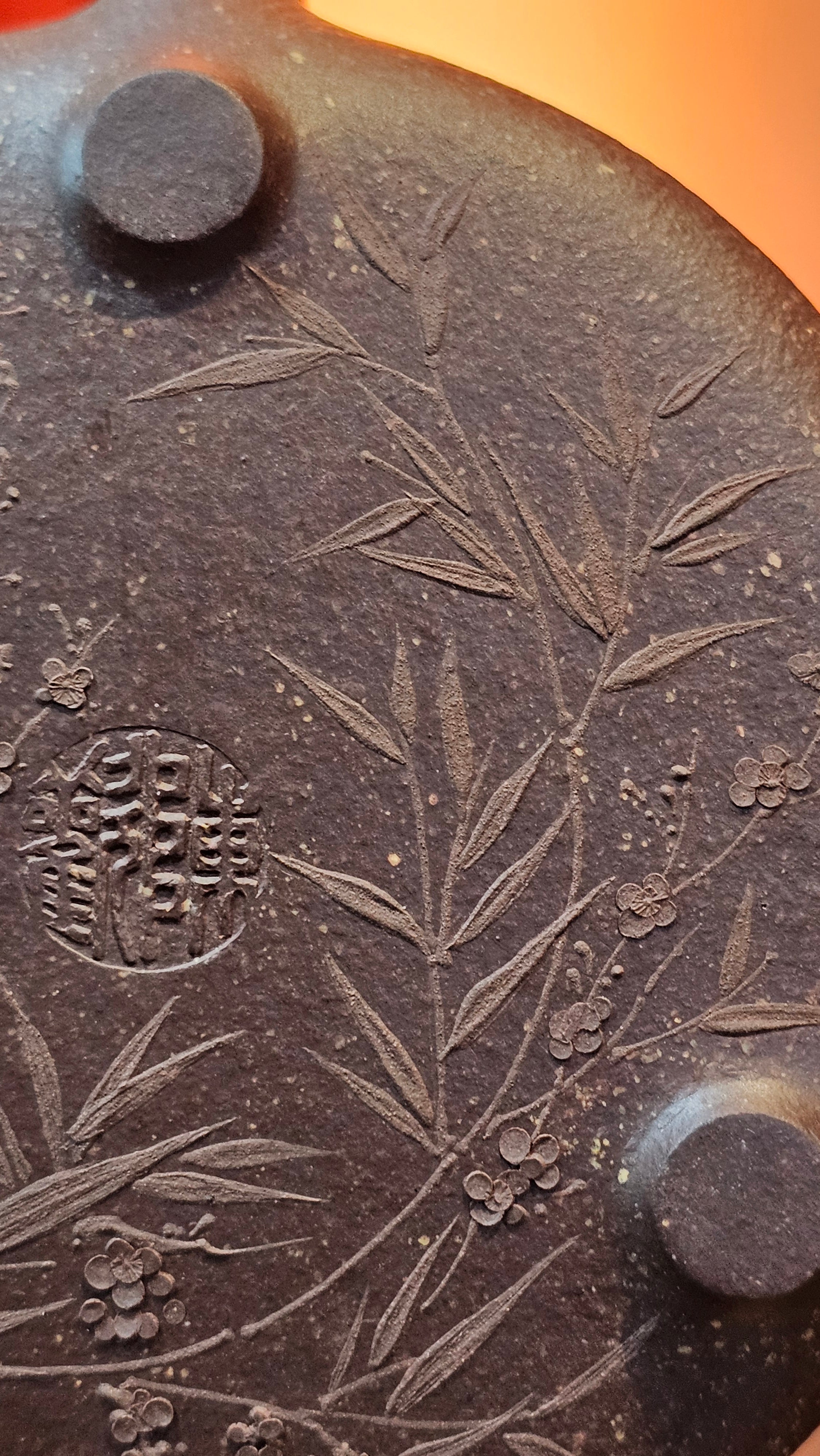 Shi Piao 石瓢 (Zi Ye Shi Piao), 191.1ml, Craftsman Yun Shen 云深 performing *EXQUISITE WHOLE-BODY Clay Sculpting 泥绘 of Plum Blossoms 梅花*, pot by Craftsman Chen Huan 陈欢; Lao Zi Ni 老紫泥 ~ Congratulations to Mr C.L.! 2046hrs 26th August 2025, Chicago! IL!