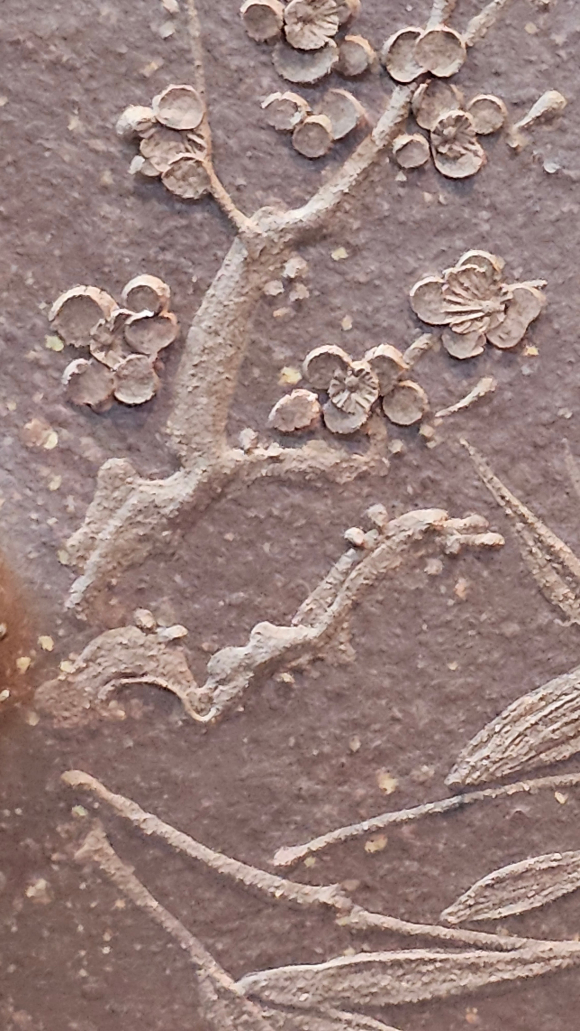 Shi Piao 石瓢 (Zi Ye Shi Piao), 191.1ml, Craftsman Yun Shen 云深 performing *EXQUISITE WHOLE-BODY Clay Sculpting 泥绘 of Plum Blossoms 梅花*, pot by Craftsman Chen Huan 陈欢; Lao Zi Ni 老紫泥 ~ Congratulations to Mr C.L.! 2046hrs 26th August 2025, Chicago! IL!