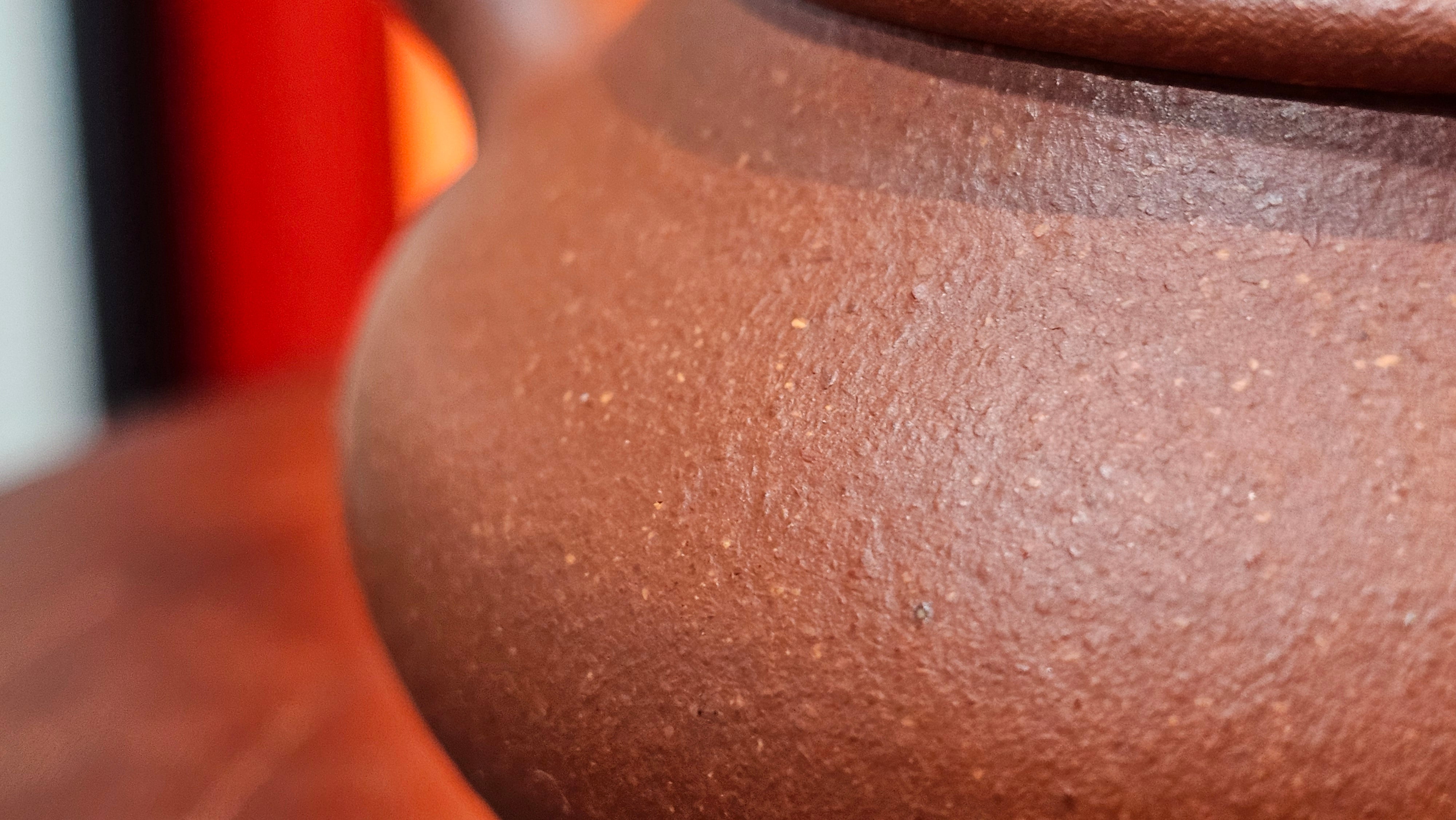 Ming Lu 明炉, 157.6ml, Hong Jiang Po Ni 红降坡泥, by our Collaborative Craftsman Chen Gui Zhi 陈桂枝。(Red JiangPoNi is rarer than Yellow JiangPoNi, XiaoMeiYao ZhuNi & ZhaoZhuang ZhuNi) ~ Congratulations to Mr J.K.! 1815hrs 1st August 2025, Stolberg, Germany🇩🇪