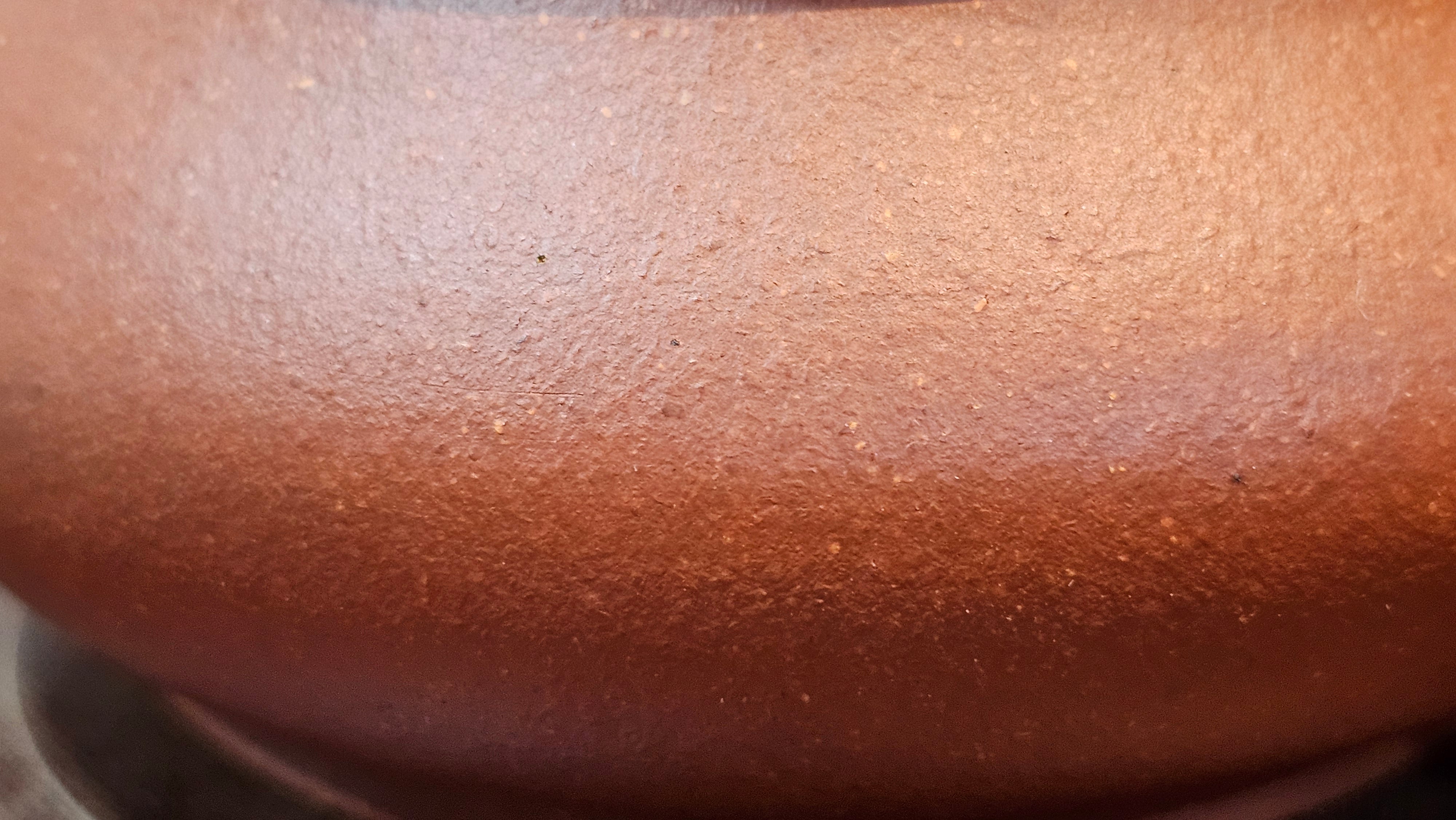 Ming Lu 明炉, 157.6ml, Hong Jiang Po Ni 红降坡泥, by our Collaborative Craftsman Chen Gui Zhi 陈桂枝。(Red JiangPoNi is rarer than Yellow JiangPoNi, XiaoMeiYao ZhuNi & ZhaoZhuang ZhuNi) ~ Congratulations to Mr J.K.! 1815hrs 1st August 2025, Stolberg, Germany🇩🇪