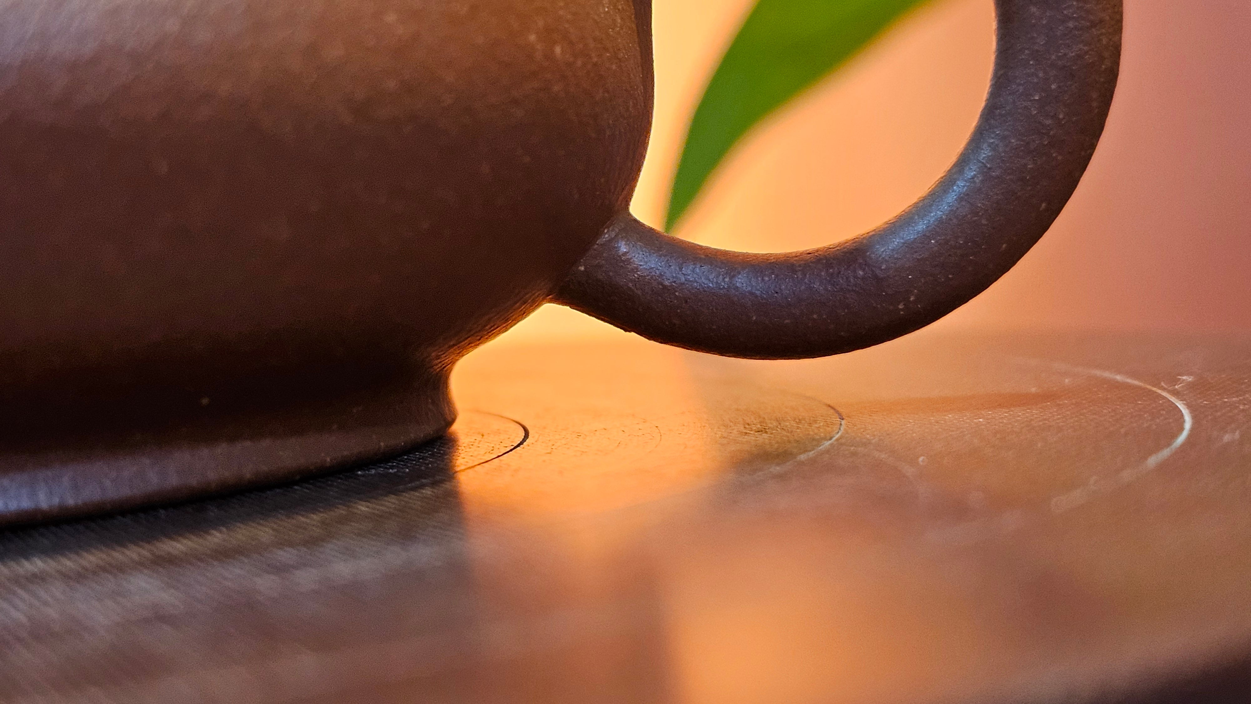 Ming Lu 明炉, 157.6ml, Hong Jiang Po Ni 红降坡泥, by our Collaborative Craftsman Chen Gui Zhi 陈桂枝。(Red JiangPoNi is rarer than Yellow JiangPoNi, XiaoMeiYao ZhuNi & ZhaoZhuang ZhuNi) ~ Congratulations to Mr J.K.! 1815hrs 1st August 2025, Stolberg, Germany🇩🇪