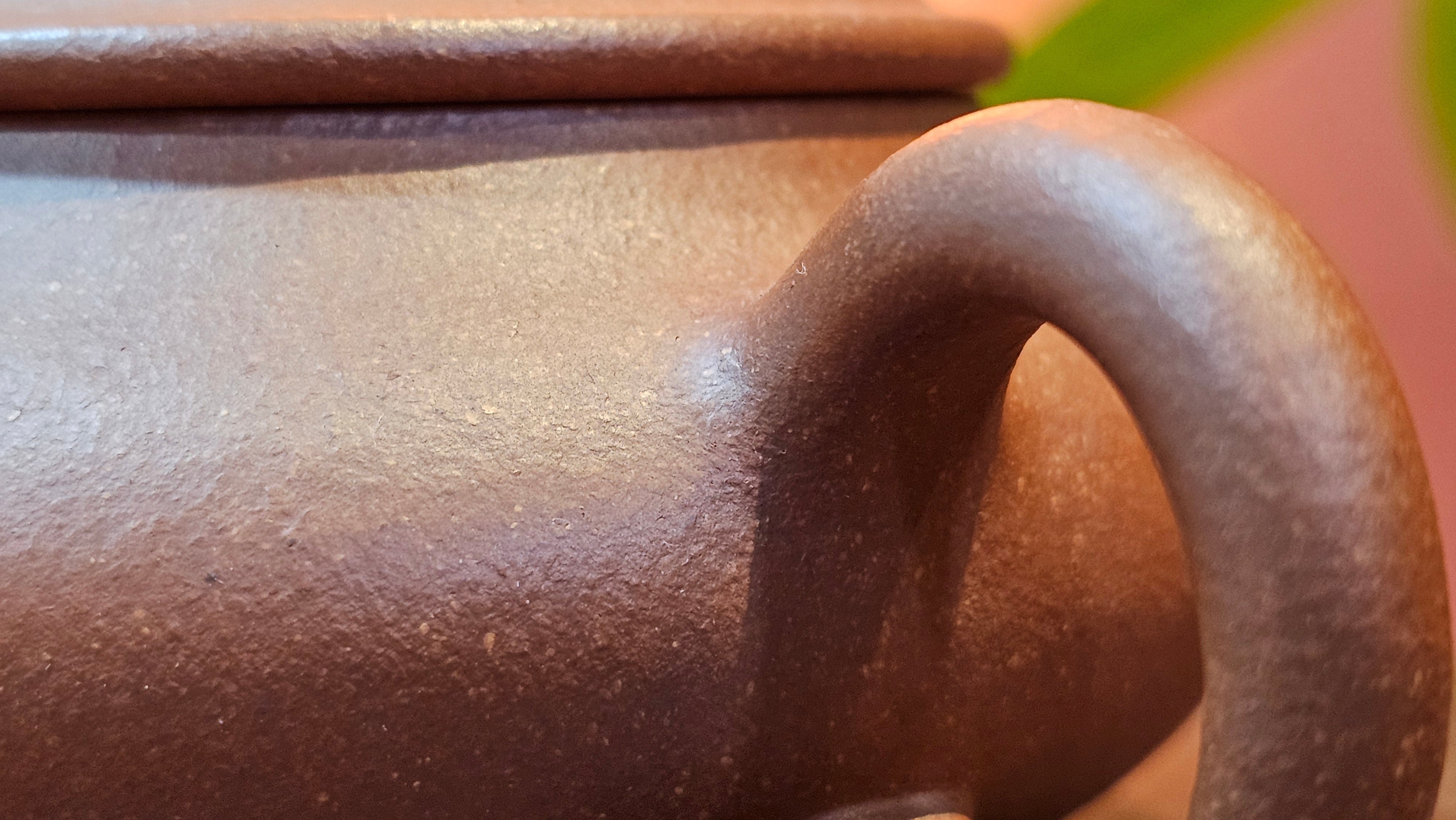 Ming Lu 明炉, 157.6ml, Hong Jiang Po Ni 红降坡泥, by our Collaborative Craftsman Chen Gui Zhi 陈桂枝。(Red JiangPoNi is rarer than Yellow JiangPoNi, XiaoMeiYao ZhuNi & ZhaoZhuang ZhuNi) ~ Congratulations to Mr J.K.! 1815hrs 1st August 2025, Stolberg, Germany🇩🇪