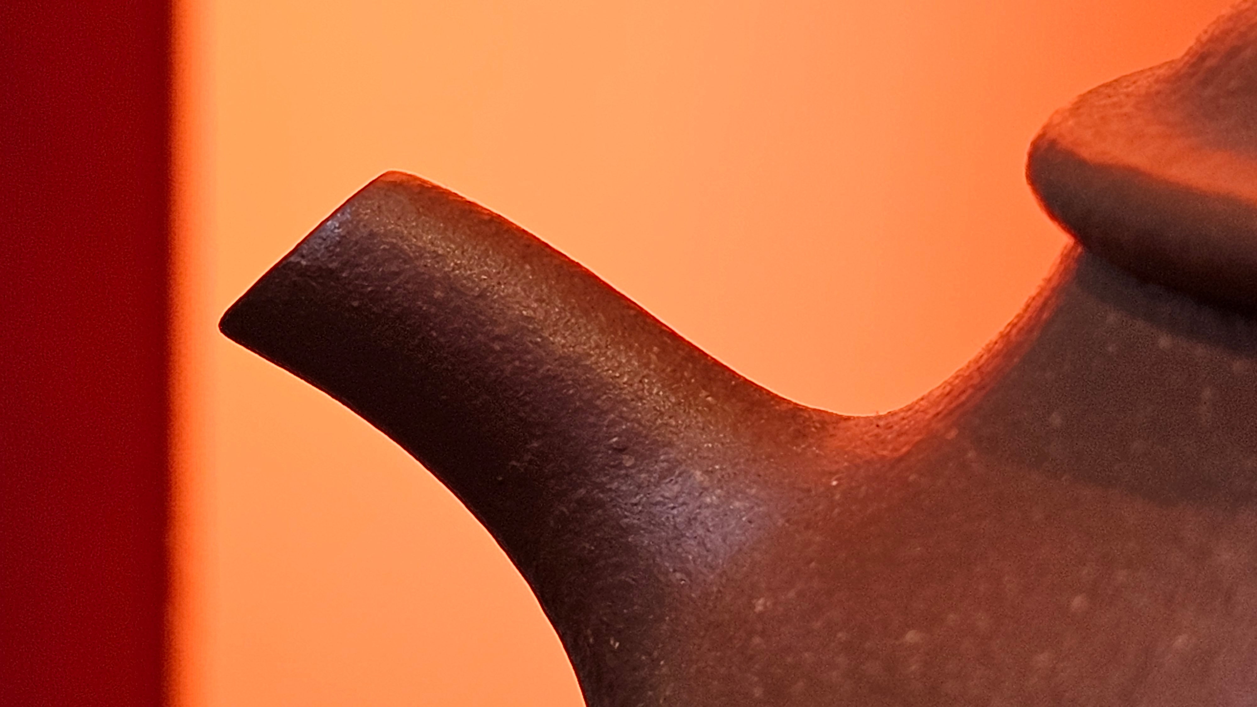 Ming Lu 明炉, 157.6ml, Hong Jiang Po Ni 红降坡泥, by our Collaborative Craftsman Chen Gui Zhi 陈桂枝。(Red JiangPoNi is rarer than Yellow JiangPoNi, XiaoMeiYao ZhuNi & ZhaoZhuang ZhuNi) ~ Congratulations to Mr J.K.! 1815hrs 1st August 2025, Stolberg, Germany🇩🇪