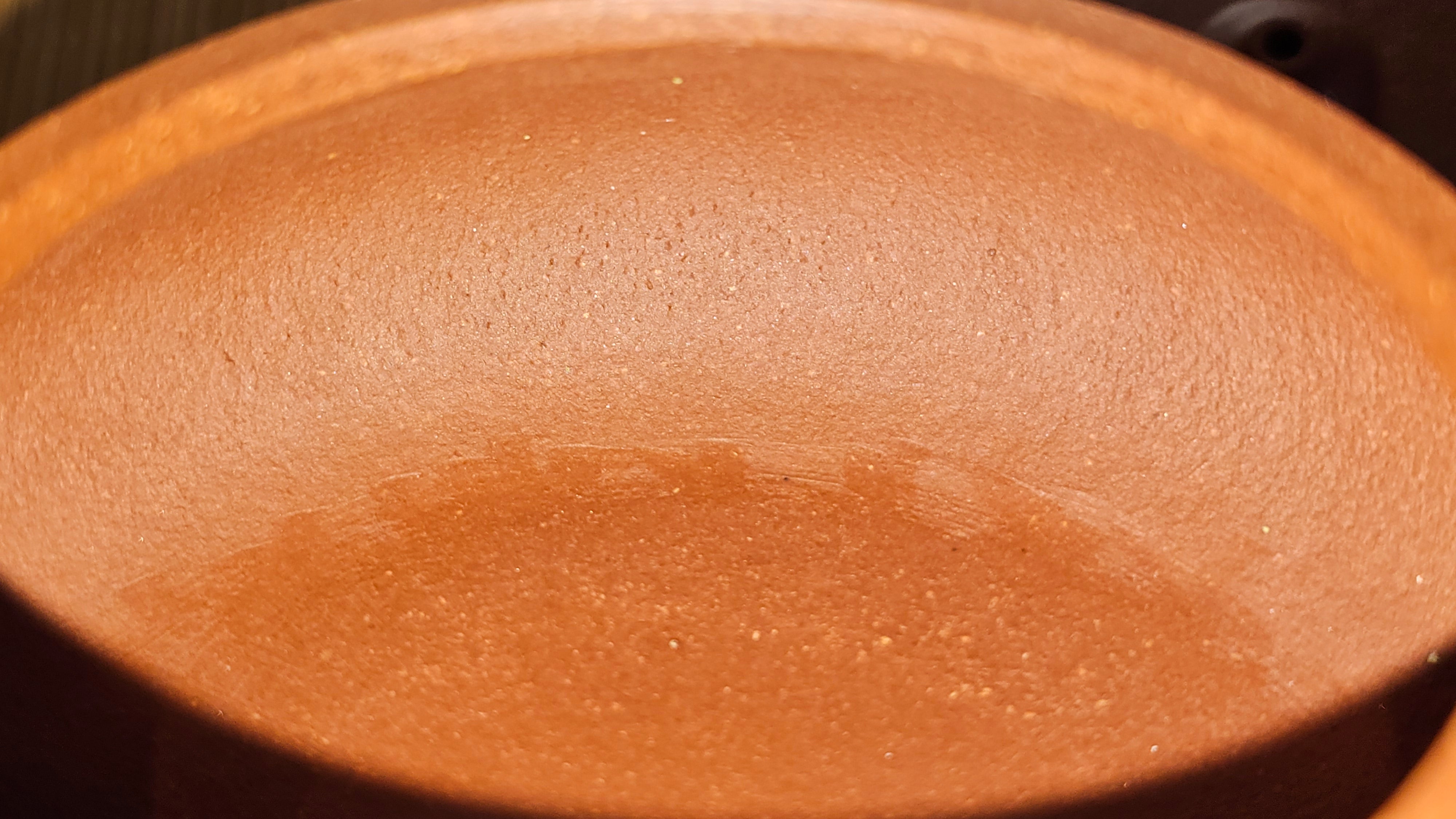 Ming Lu 明炉, 157.6ml, Hong Jiang Po Ni 红降坡泥, by our Collaborative Craftsman Chen Gui Zhi 陈桂枝。(Red JiangPoNi is rarer than Yellow JiangPoNi, XiaoMeiYao ZhuNi & ZhaoZhuang ZhuNi) ~ Congratulations to Mr J.K.! 1815hrs 1st August 2025, Stolberg, Germany🇩🇪