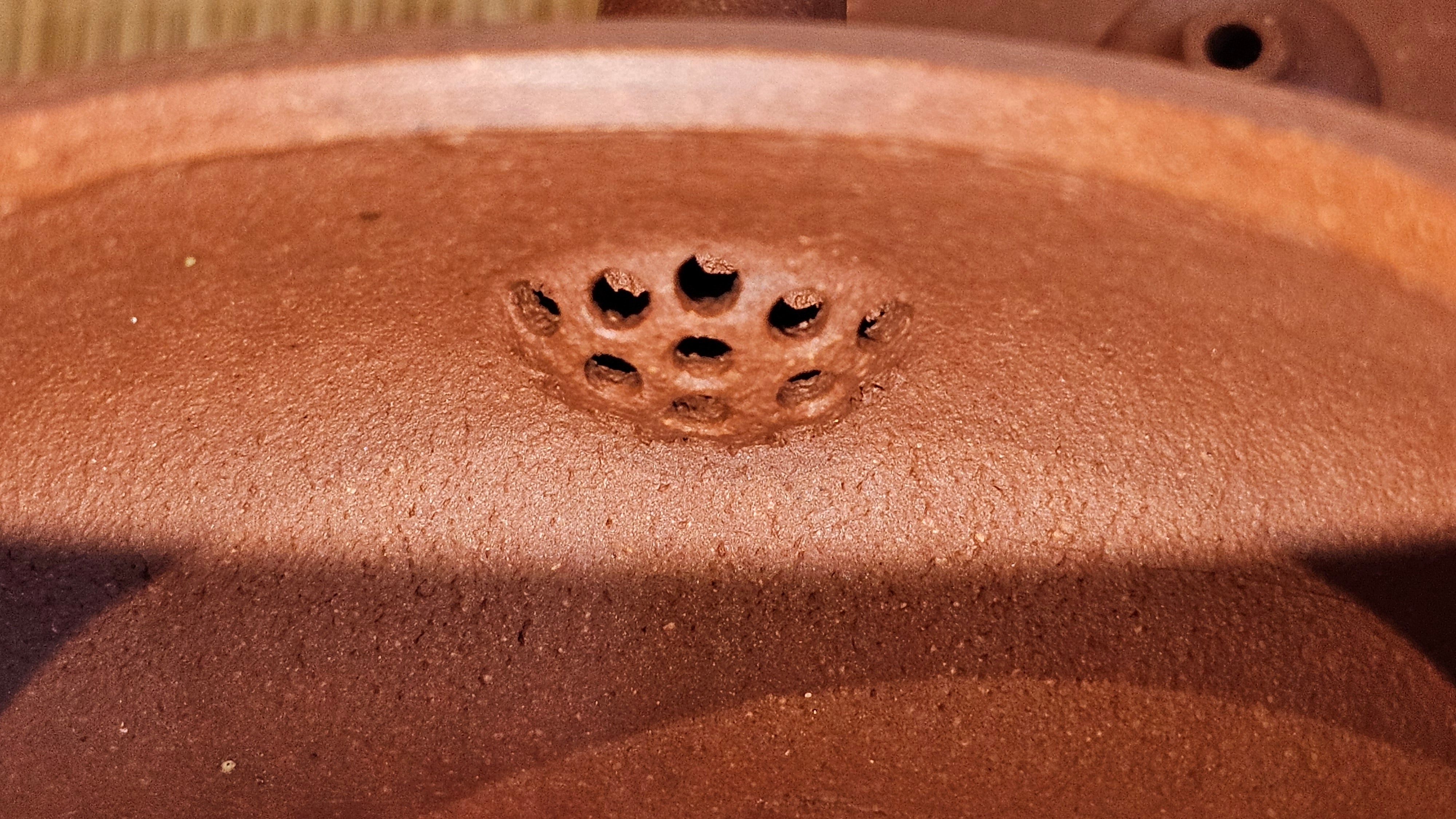 Ming Lu 明炉, 157.6ml, Hong Jiang Po Ni 红降坡泥, by our Collaborative Craftsman Chen Gui Zhi 陈桂枝。(Red JiangPoNi is rarer than Yellow JiangPoNi, XiaoMeiYao ZhuNi & ZhaoZhuang ZhuNi) ~ Congratulations to Mr J.K.! 1815hrs 1st August 2025, Stolberg, Germany🇩🇪