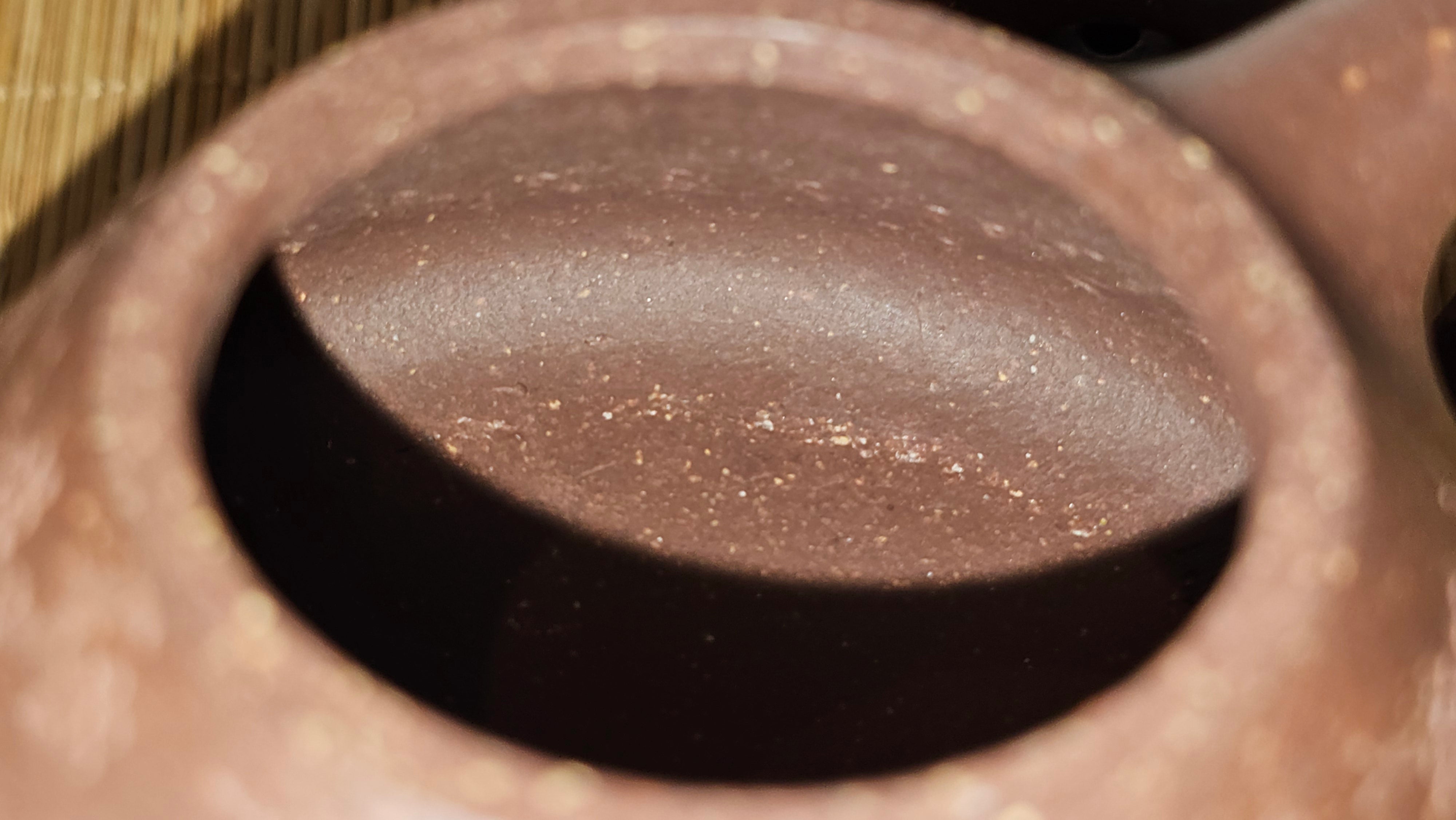 Shi Piao 石瓢 (Zi Ye Shi Piao), 191.1ml, Craftsman Yun Shen 云深 performing *EXQUISITE WHOLE-BODY Clay Sculpting 泥绘 of Plum Blossoms 梅花*, pot by Craftsman Chen Huan 陈欢; Lao Zi Ni 老紫泥 ~ Congratulations to Mr C.L.! 2046hrs 26th August 2025, Chicago! IL!