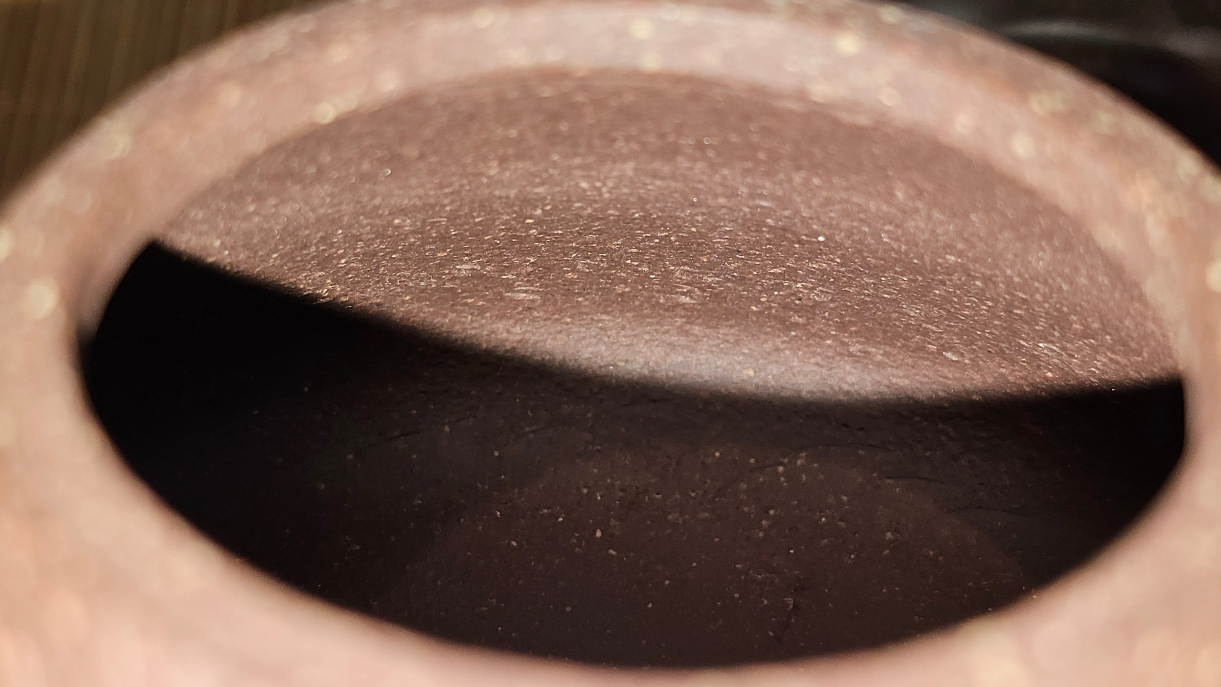 Shi Piao 石瓢 (Zi Ye Shi Piao), 191.1ml, Craftsman Yun Shen 云深 performing *EXQUISITE WHOLE-BODY Clay Sculpting 泥绘 of Plum Blossoms 梅花*, pot by Craftsman Chen Huan 陈欢; Lao Zi Ni 老紫泥 ~ Congratulations to Mr C.L.! 2046hrs 26th August 2025, Chicago! IL!