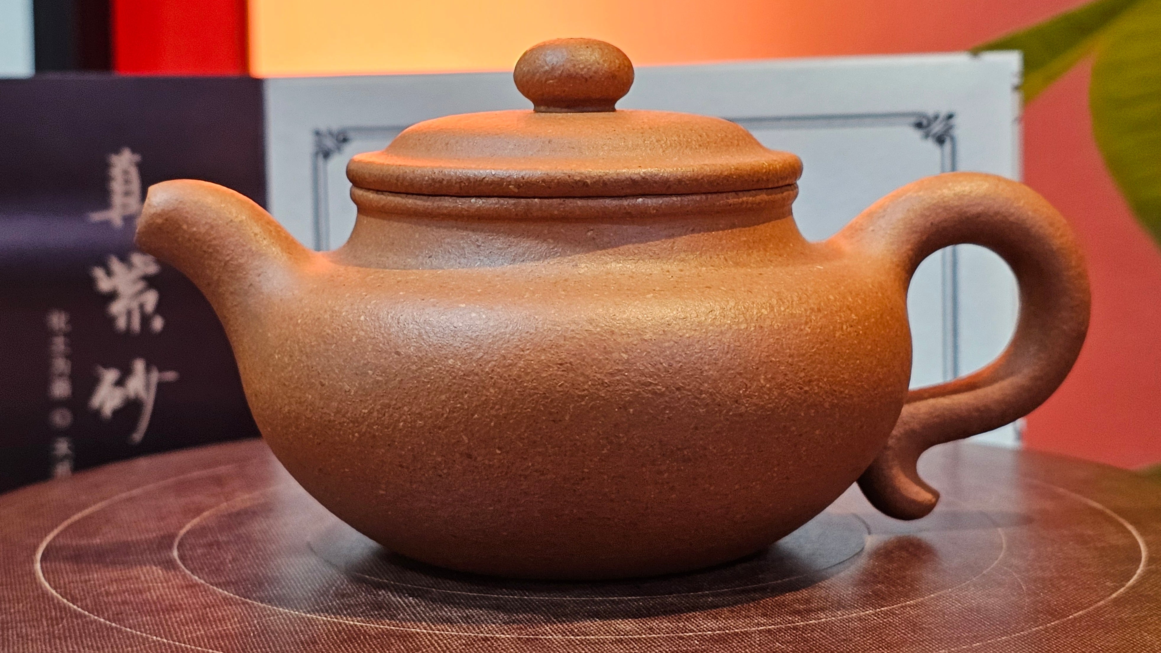 Fang Gu 仿古, 149.8ml, Huang Jiang Po Ni 黄降坡泥, by our Collaborative Craftsman Chen Fa Chu 陈法初 ~!Congratulations to Ms K.F.!0807hrs 2nd August 2025, Wethersfield, CT!