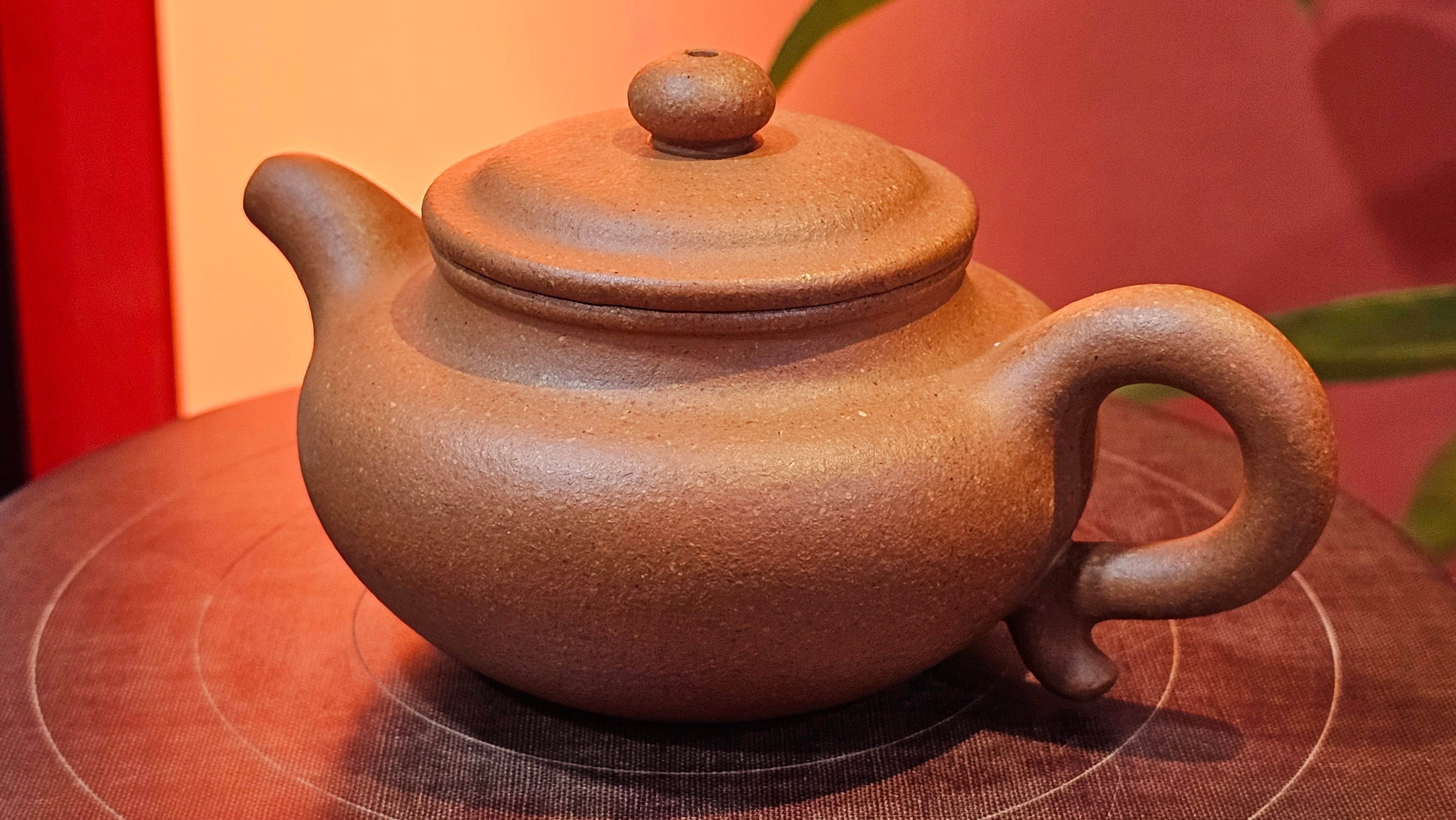 Fang Gu 仿古, 149.8ml, Huang Jiang Po Ni 黄降坡泥, by our Collaborative Craftsman Chen Fa Chu 陈法初 ~!Congratulations to Ms K.F.!0807hrs 2nd August 2025, Wethersfield, CT!