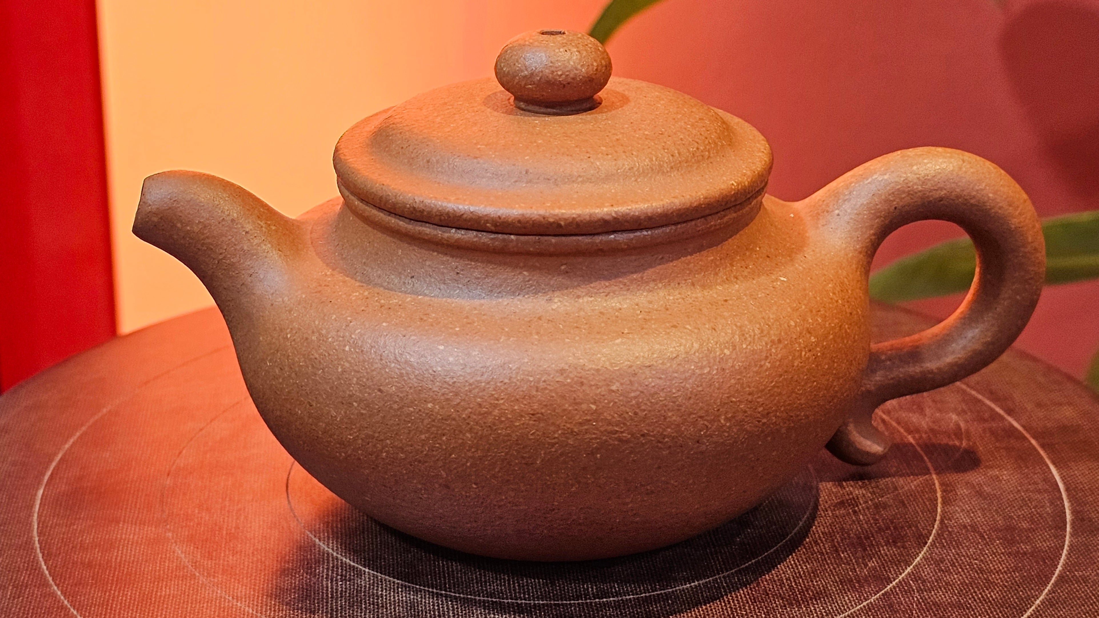 Fang Gu 仿古, 149.8ml, Huang Jiang Po Ni 黄降坡泥, by our Collaborative Craftsman Chen Fa Chu 陈法初 ~!Congratulations to Ms K.F.!0807hrs 2nd August 2025, Wethersfield, CT!