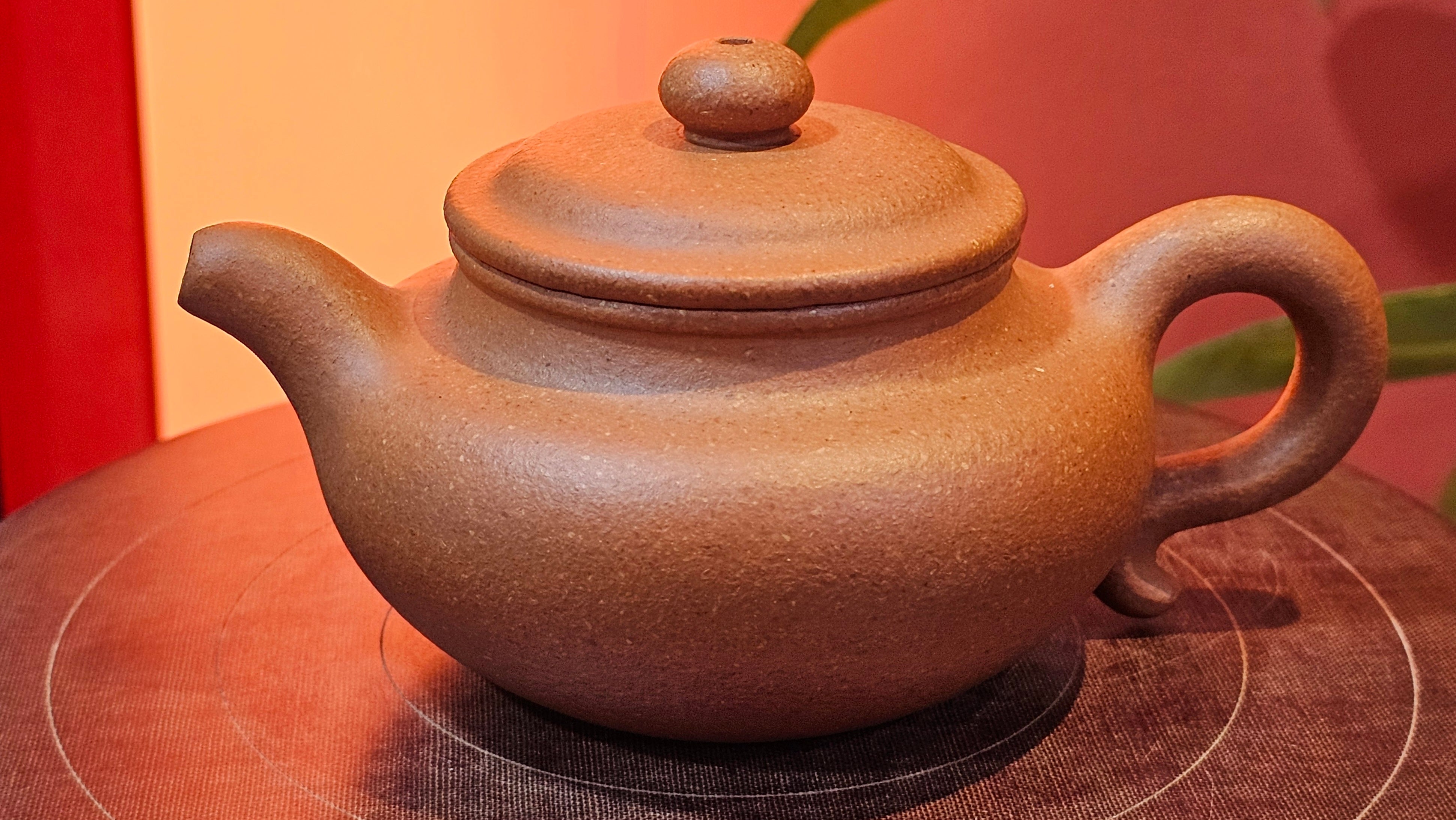 Fang Gu 仿古, 149.8ml, Huang Jiang Po Ni 黄降坡泥, by our Collaborative Craftsman Chen Fa Chu 陈法初 ~!Congratulations to Ms K.F.!0807hrs 2nd August 2025, Wethersfield, CT!