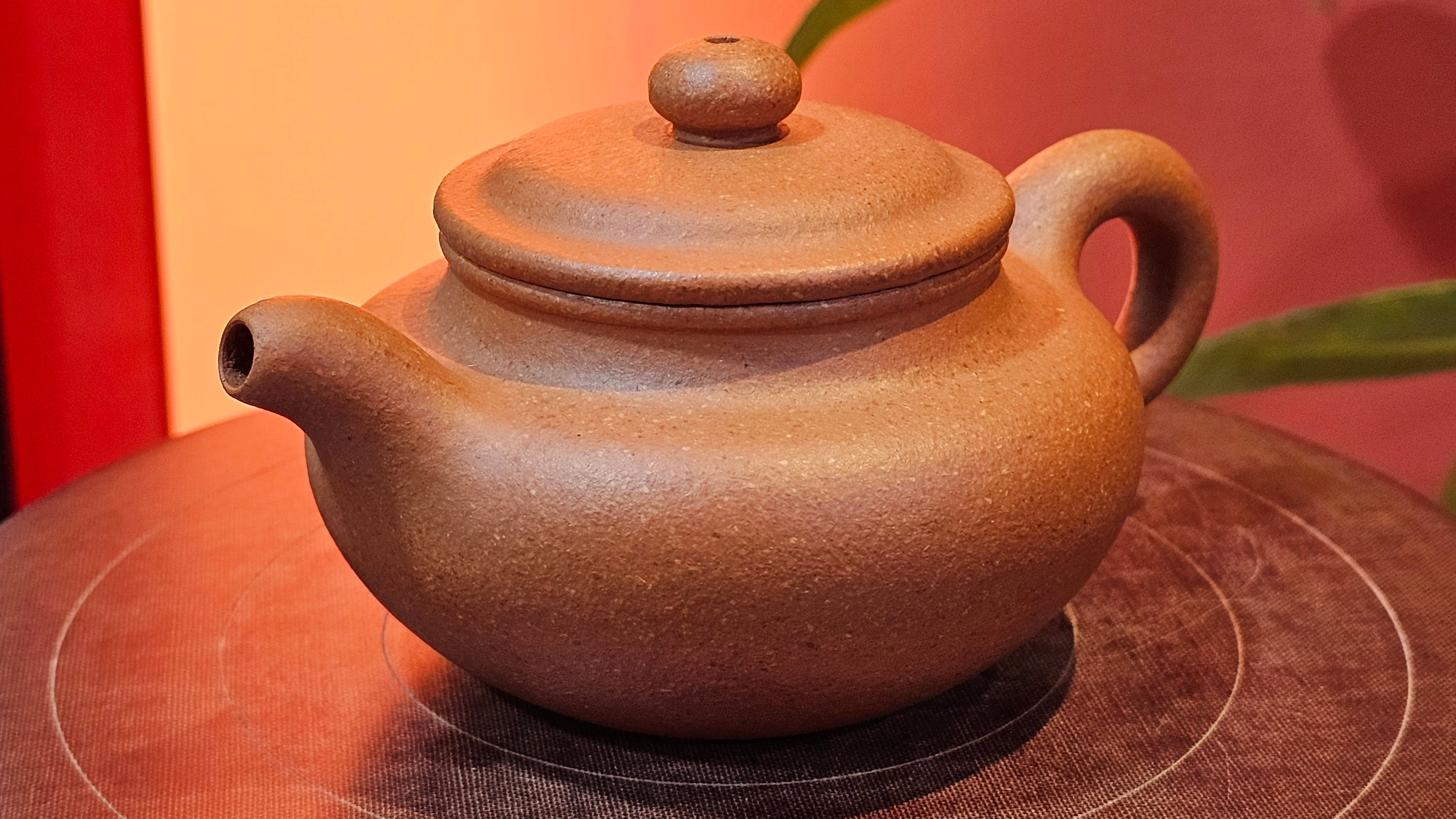 Fang Gu 仿古, 149.8ml, Huang Jiang Po Ni 黄降坡泥, by our Collaborative Craftsman Chen Fa Chu 陈法初 ~!Congratulations to Ms K.F.!0807hrs 2nd August 2025, Wethersfield, CT!