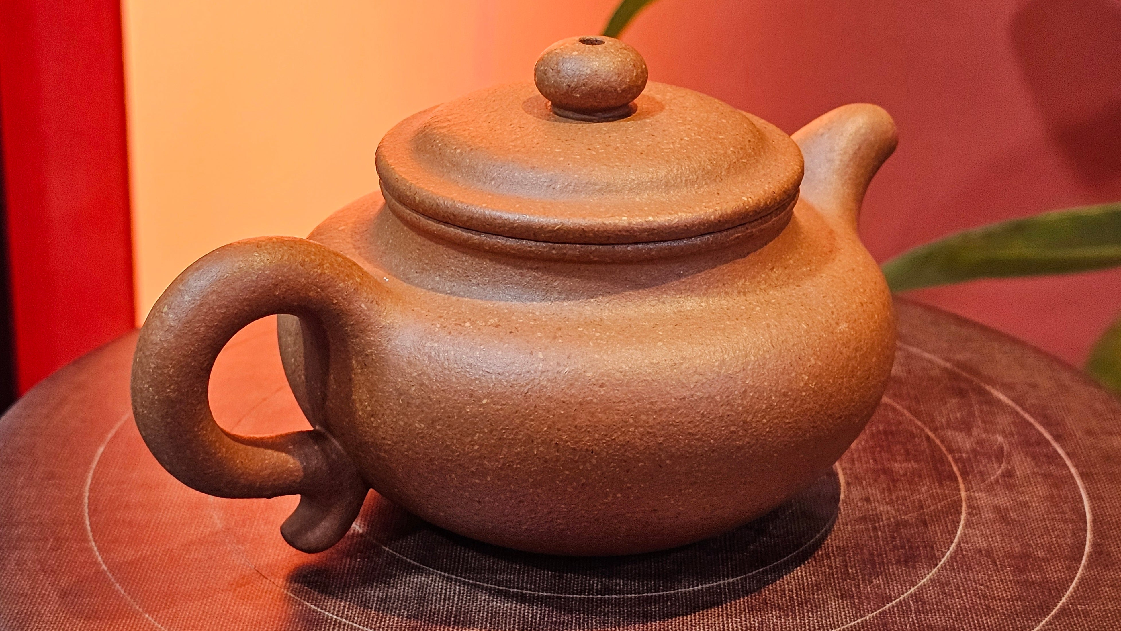 Fang Gu 仿古, 149.8ml, Huang Jiang Po Ni 黄降坡泥, by our Collaborative Craftsman Chen Fa Chu 陈法初 ~!Congratulations to Ms K.F.!0807hrs 2nd August 2025, Wethersfield, CT!