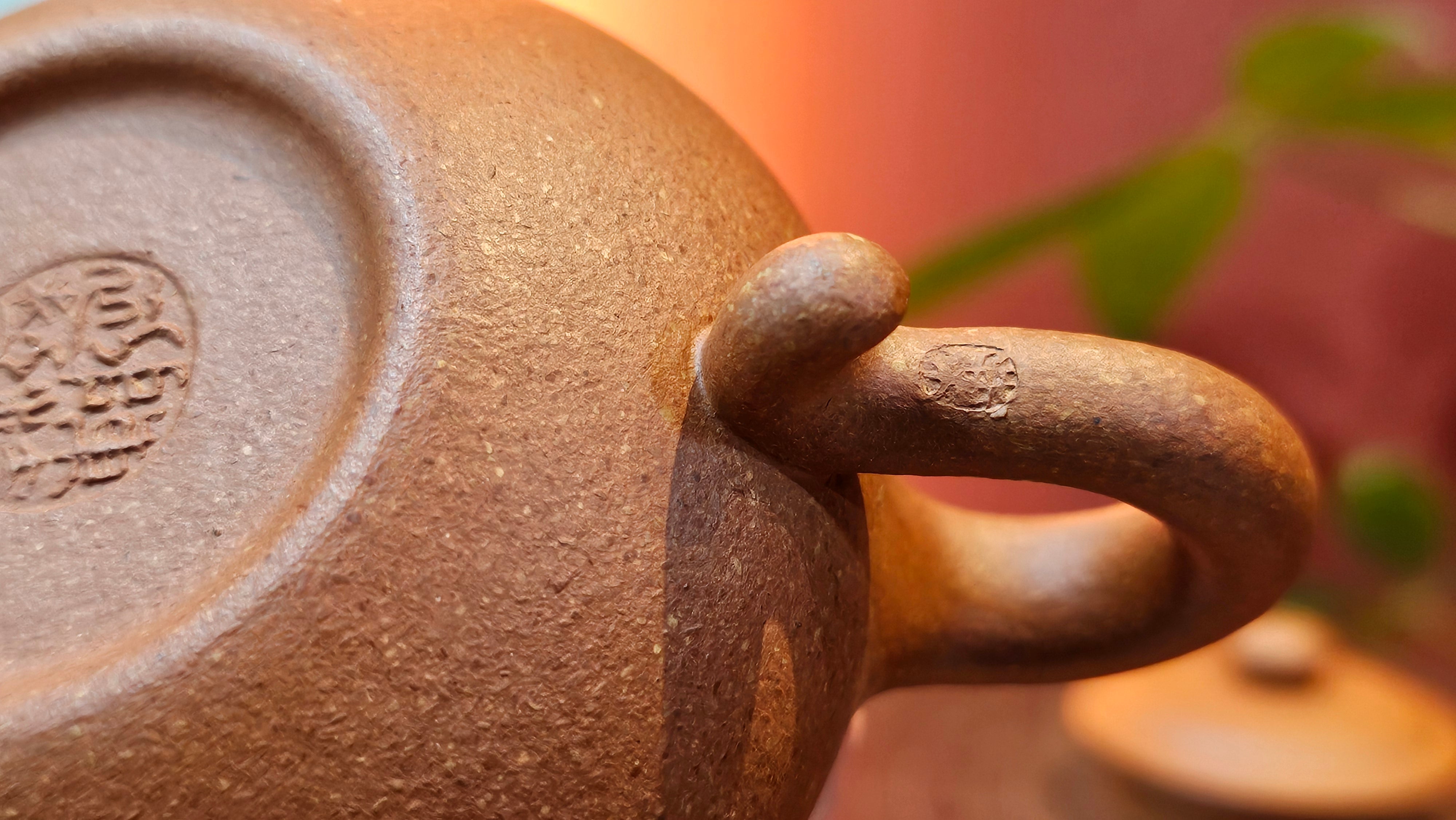 Fang Gu 仿古, 149.8ml, Huang Jiang Po Ni 黄降坡泥, by our Collaborative Craftsman Chen Fa Chu 陈法初 ~!Congratulations to Ms K.F.!0807hrs 2nd August 2025, Wethersfield, CT!