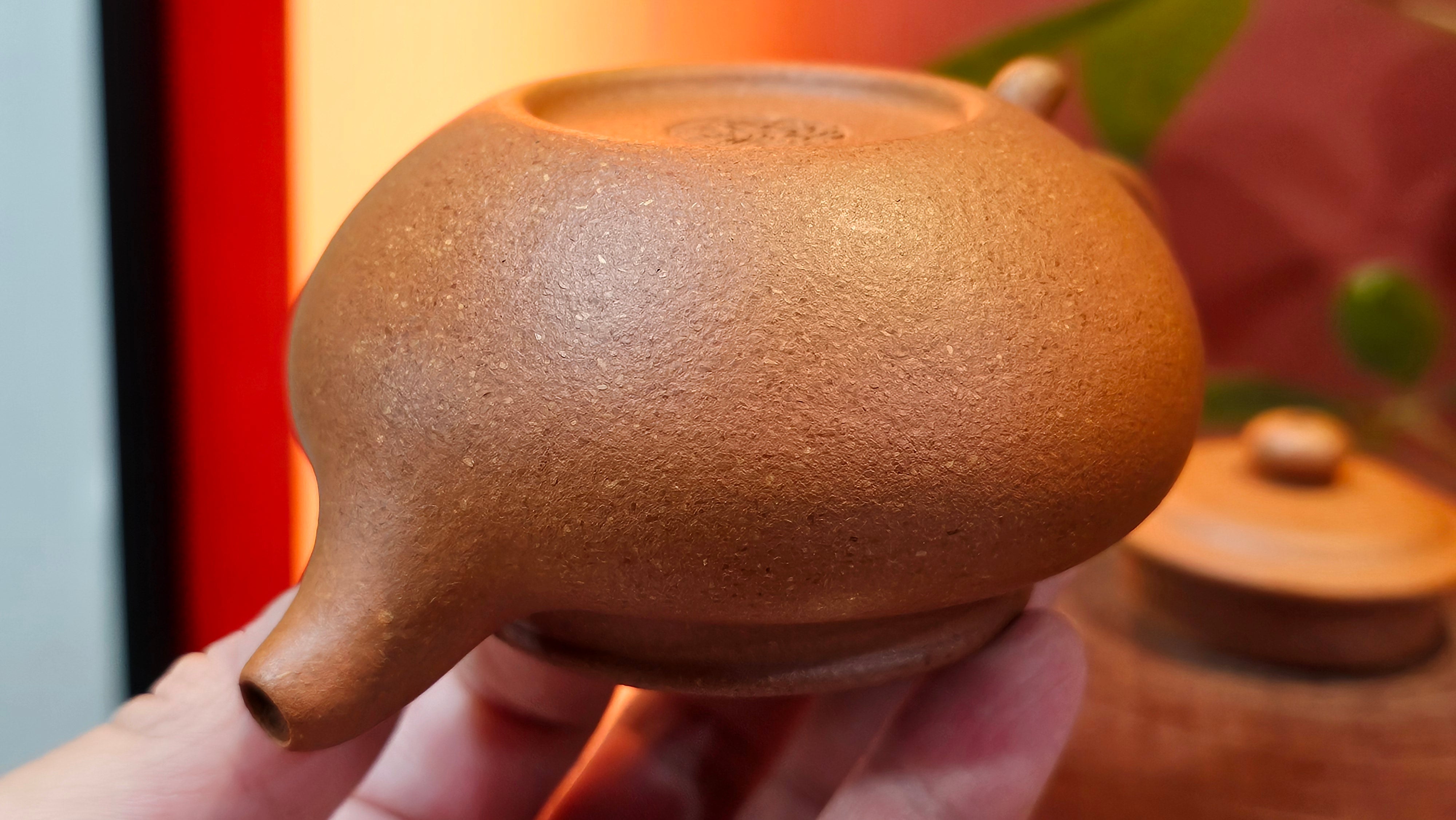 Fang Gu 仿古, 149.8ml, Huang Jiang Po Ni 黄降坡泥, by our Collaborative Craftsman Chen Fa Chu 陈法初 ~!Congratulations to Ms K.F.!0807hrs 2nd August 2025, Wethersfield, CT!