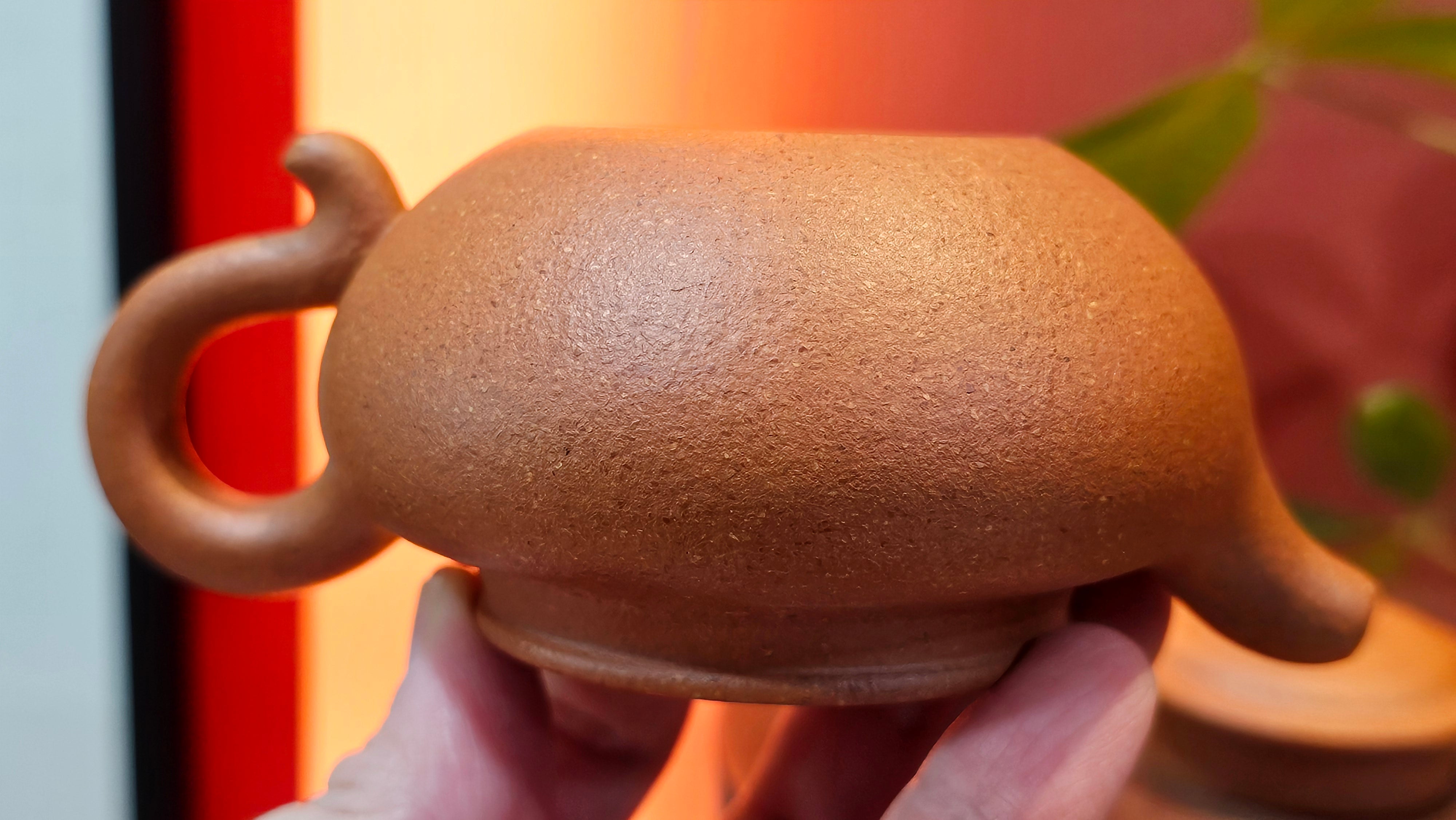 Fang Gu 仿古, 149.8ml, Huang Jiang Po Ni 黄降坡泥, by our Collaborative Craftsman Chen Fa Chu 陈法初 ~!Congratulations to Ms K.F.!0807hrs 2nd August 2025, Wethersfield, CT!