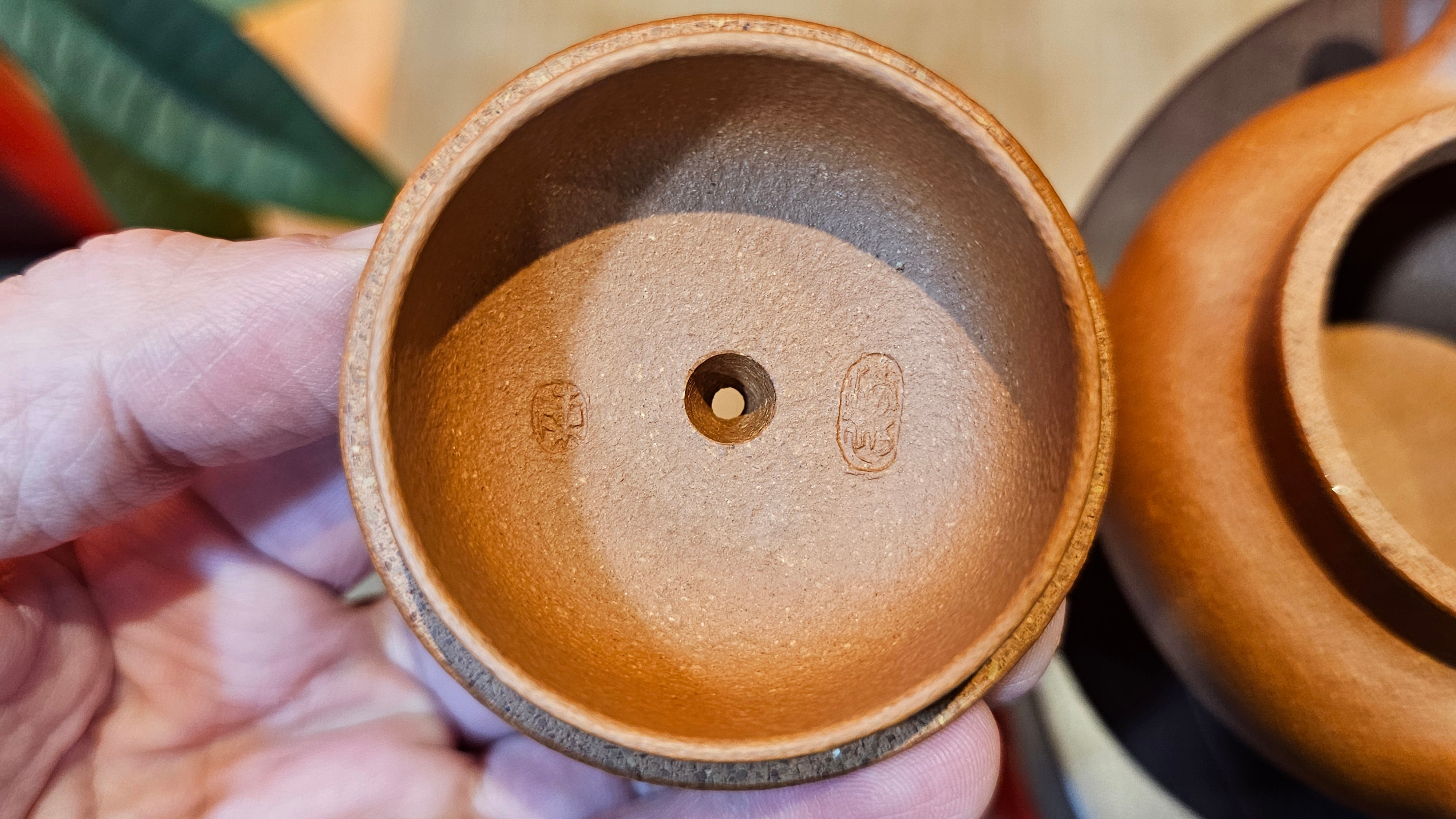 Fang Gu 仿古, 149.8ml, Huang Jiang Po Ni 黄降坡泥, by our Collaborative Craftsman Chen Fa Chu 陈法初 ~!Congratulations to Ms K.F.!0807hrs 2nd August 2025, Wethersfield, CT!