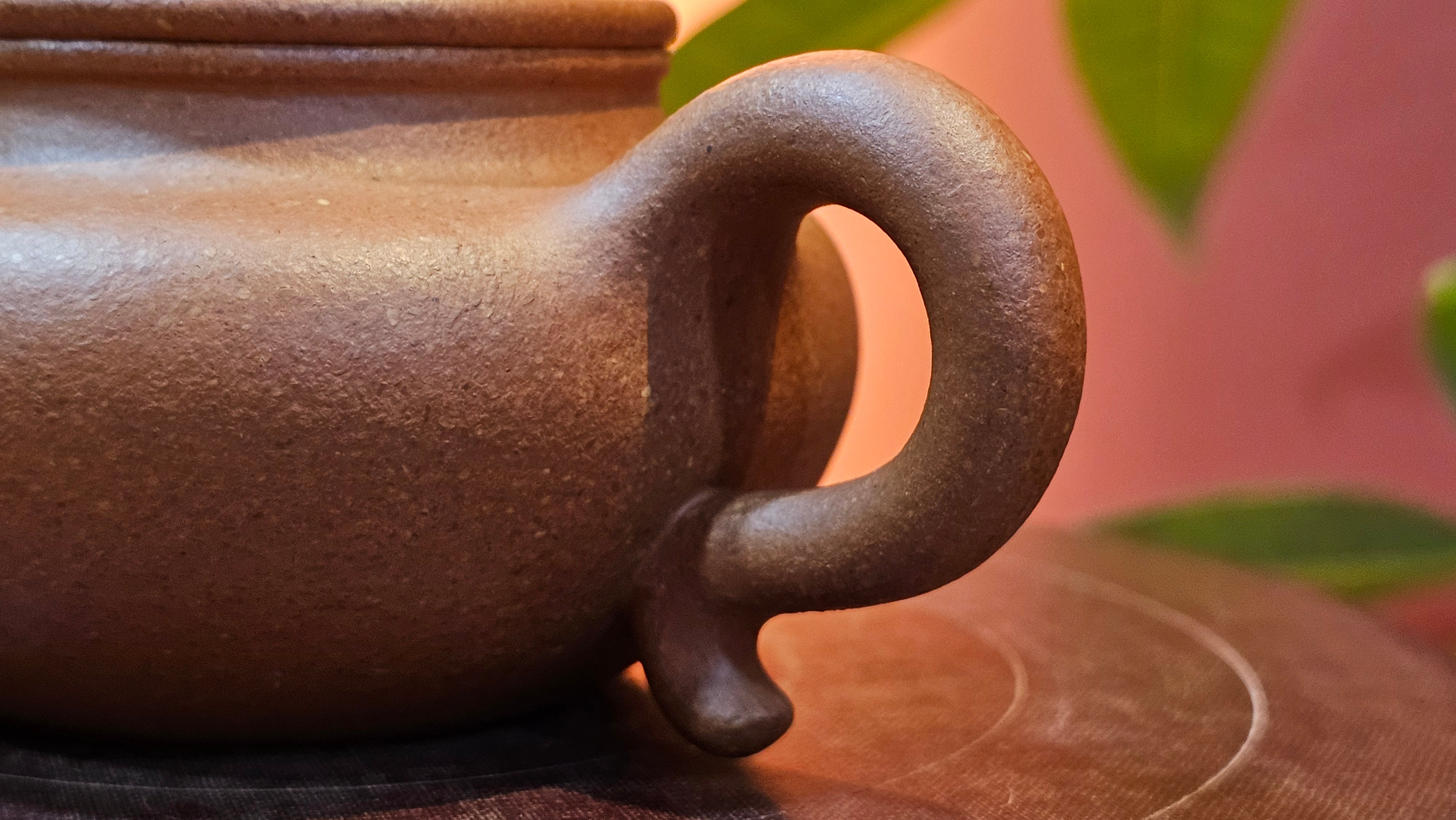 Fang Gu 仿古, 149.8ml, Huang Jiang Po Ni 黄降坡泥, by our Collaborative Craftsman Chen Fa Chu 陈法初 ~!Congratulations to Ms K.F.!0807hrs 2nd August 2025, Wethersfield, CT!