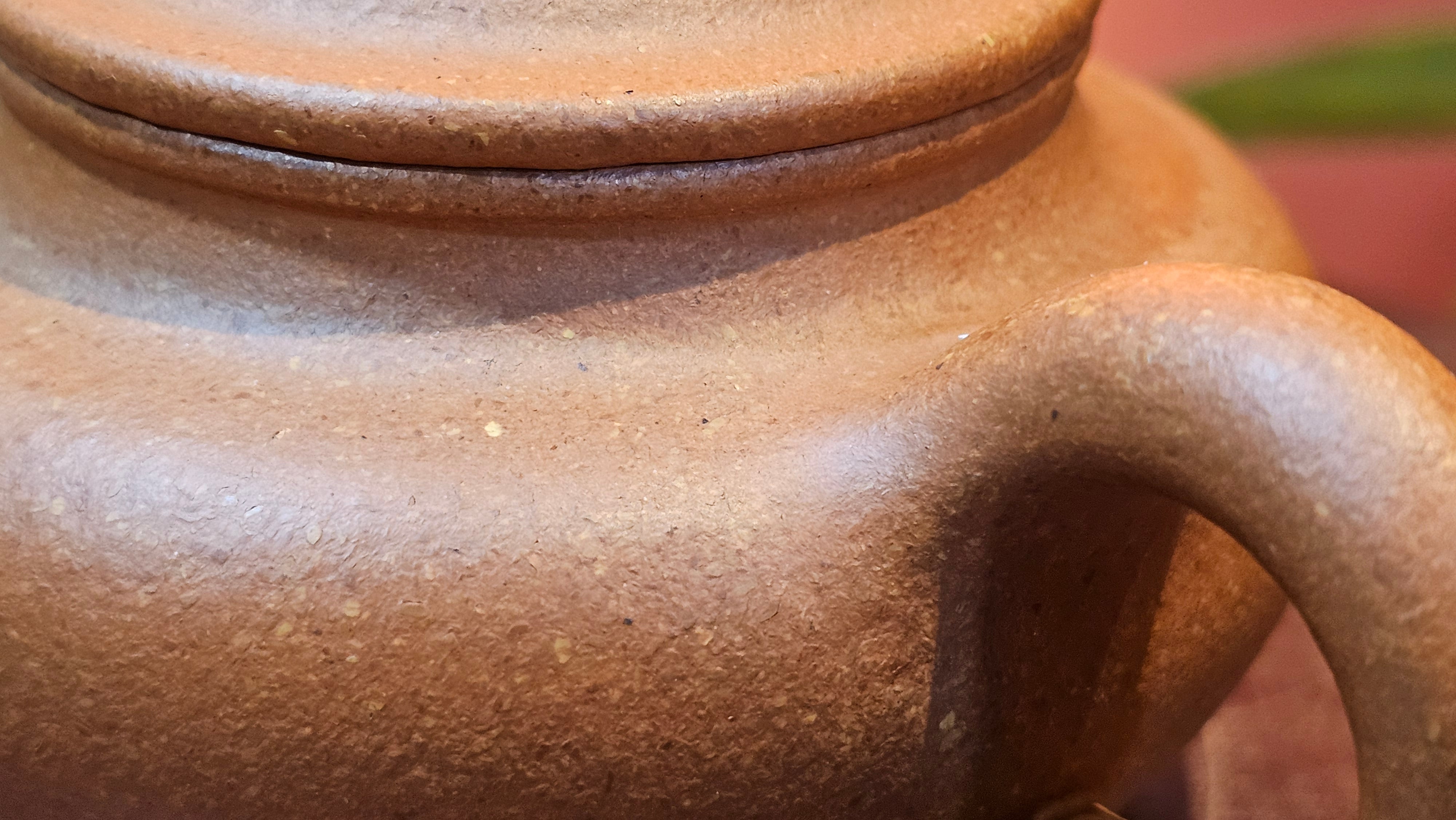 Fang Gu 仿古, 149.8ml, Huang Jiang Po Ni 黄降坡泥, by our Collaborative Craftsman Chen Fa Chu 陈法初 ~!Congratulations to Ms K.F.!0807hrs 2nd August 2025, Wethersfield, CT!