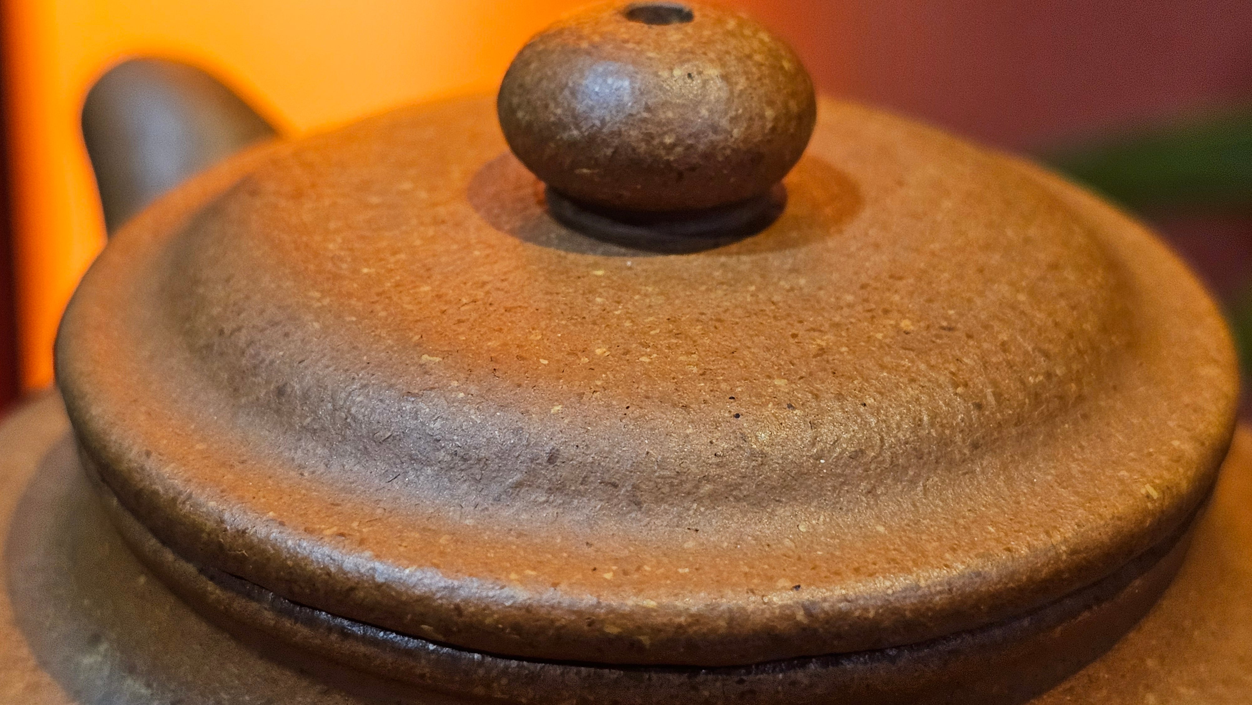 Fang Gu 仿古, 149.8ml, Huang Jiang Po Ni 黄降坡泥, by our Collaborative Craftsman Chen Fa Chu 陈法初 ~!Congratulations to Ms K.F.!0807hrs 2nd August 2025, Wethersfield, CT!