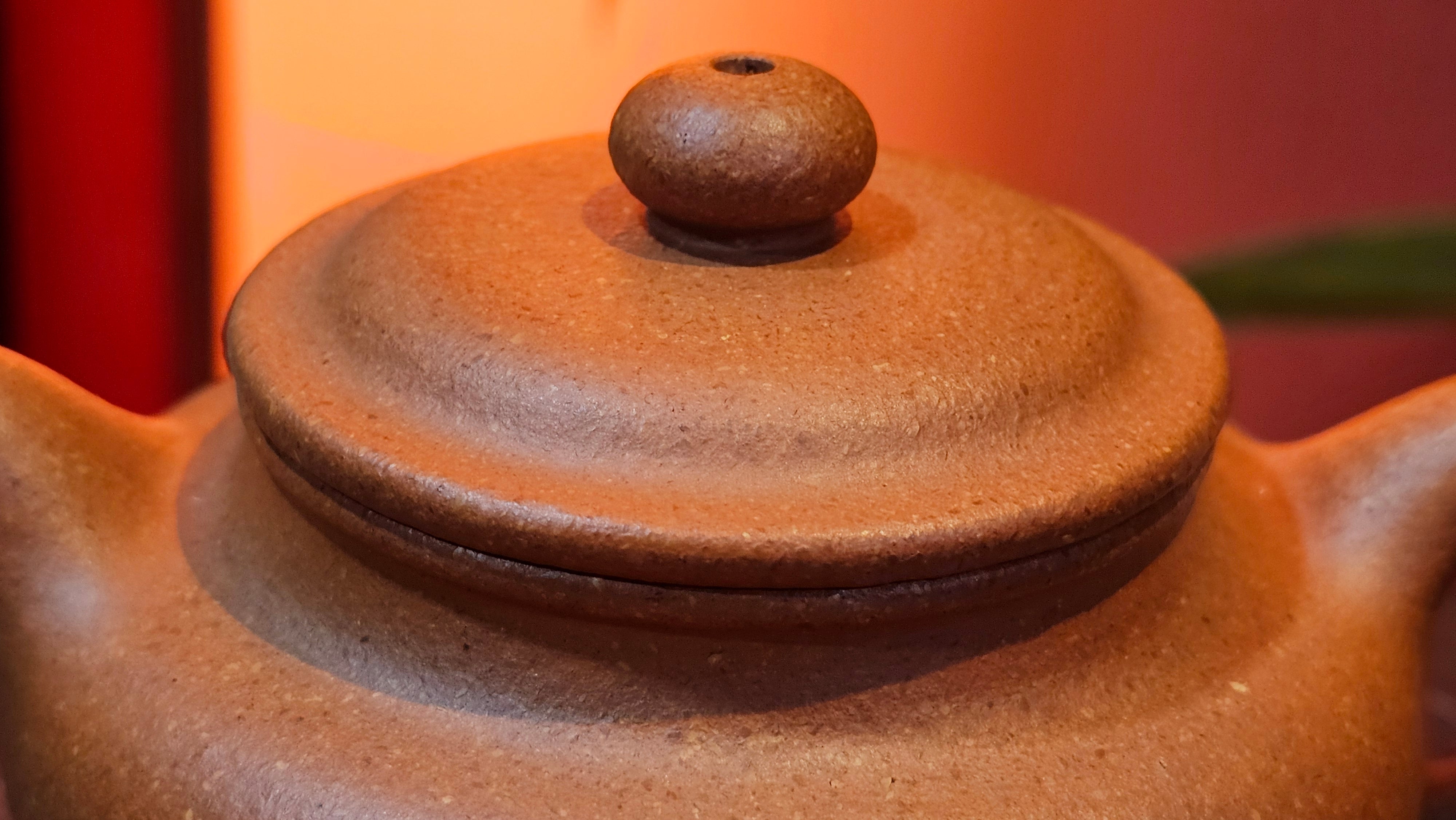 Fang Gu 仿古, 149.8ml, Huang Jiang Po Ni 黄降坡泥, by our Collaborative Craftsman Chen Fa Chu 陈法初 ~!Congratulations to Ms K.F.!0807hrs 2nd August 2025, Wethersfield, CT!