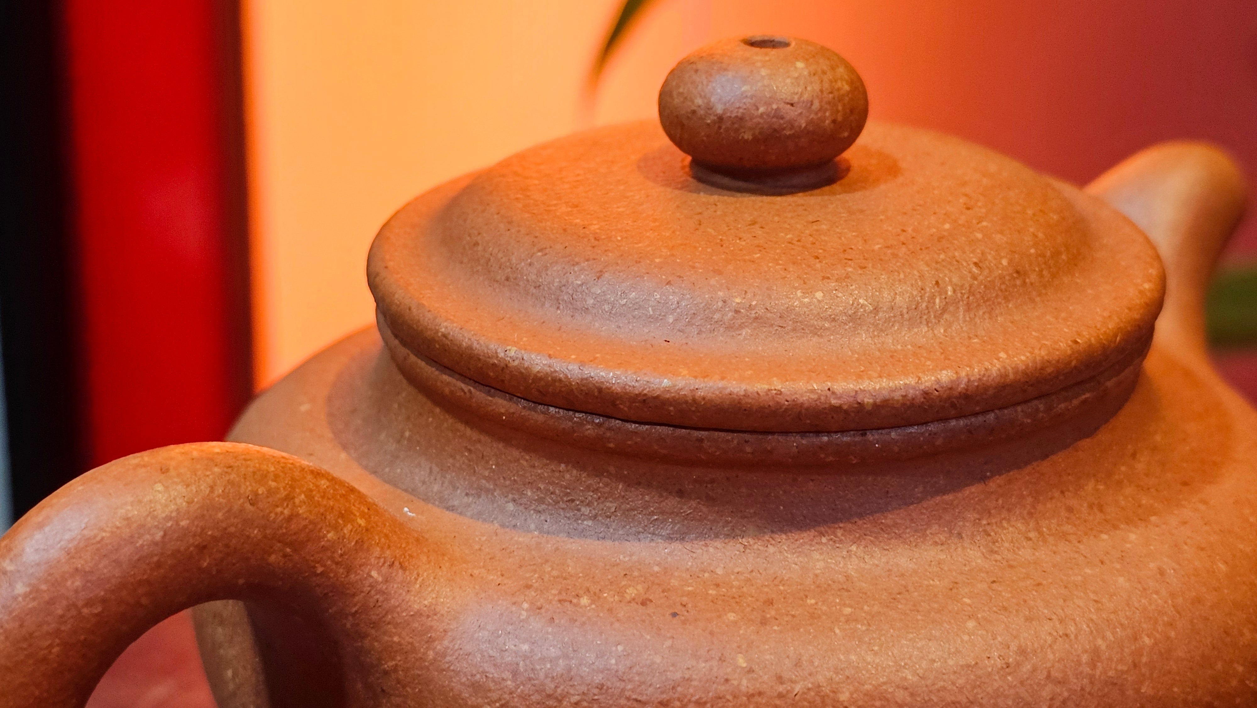 Fang Gu 仿古, 149.8ml, Huang Jiang Po Ni 黄降坡泥, by our Collaborative Craftsman Chen Fa Chu 陈法初 ~!Congratulations to Ms K.F.!0807hrs 2nd August 2025, Wethersfield, CT!