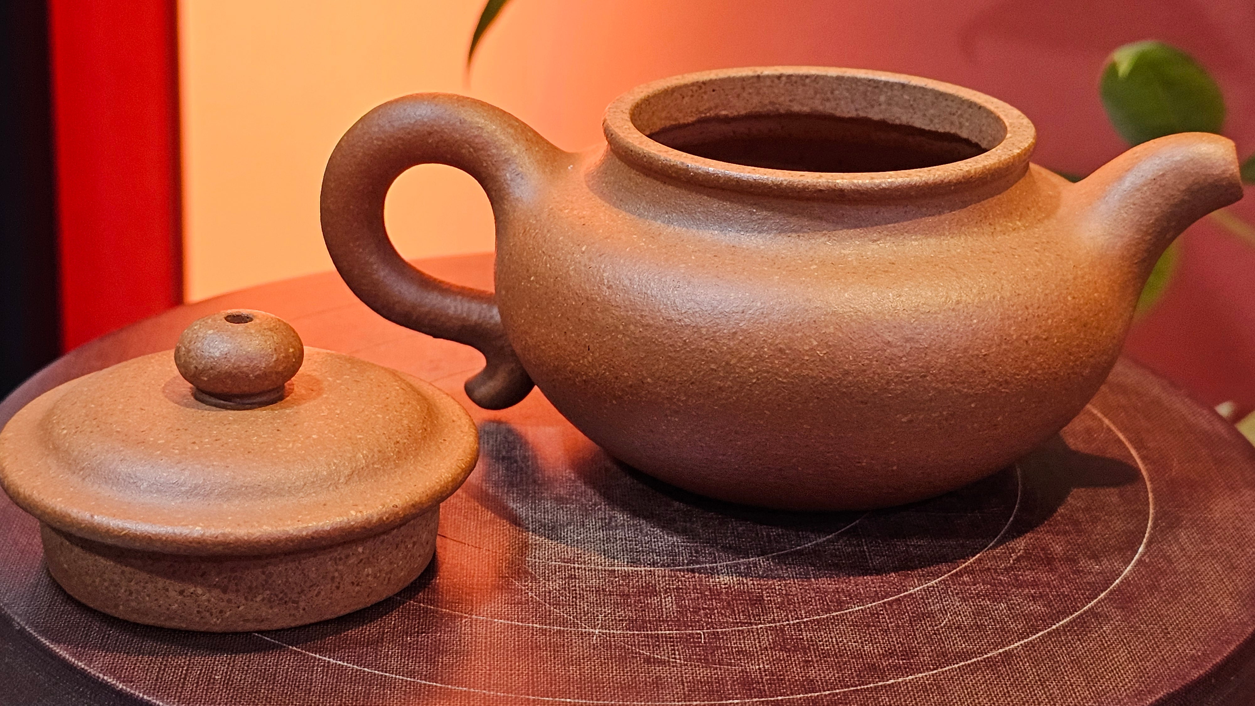 Fang Gu 仿古, 149.8ml, Huang Jiang Po Ni 黄降坡泥, by our Collaborative Craftsman Chen Fa Chu 陈法初 ~!Congratulations to Ms K.F.!0807hrs 2nd August 2025, Wethersfield, CT!