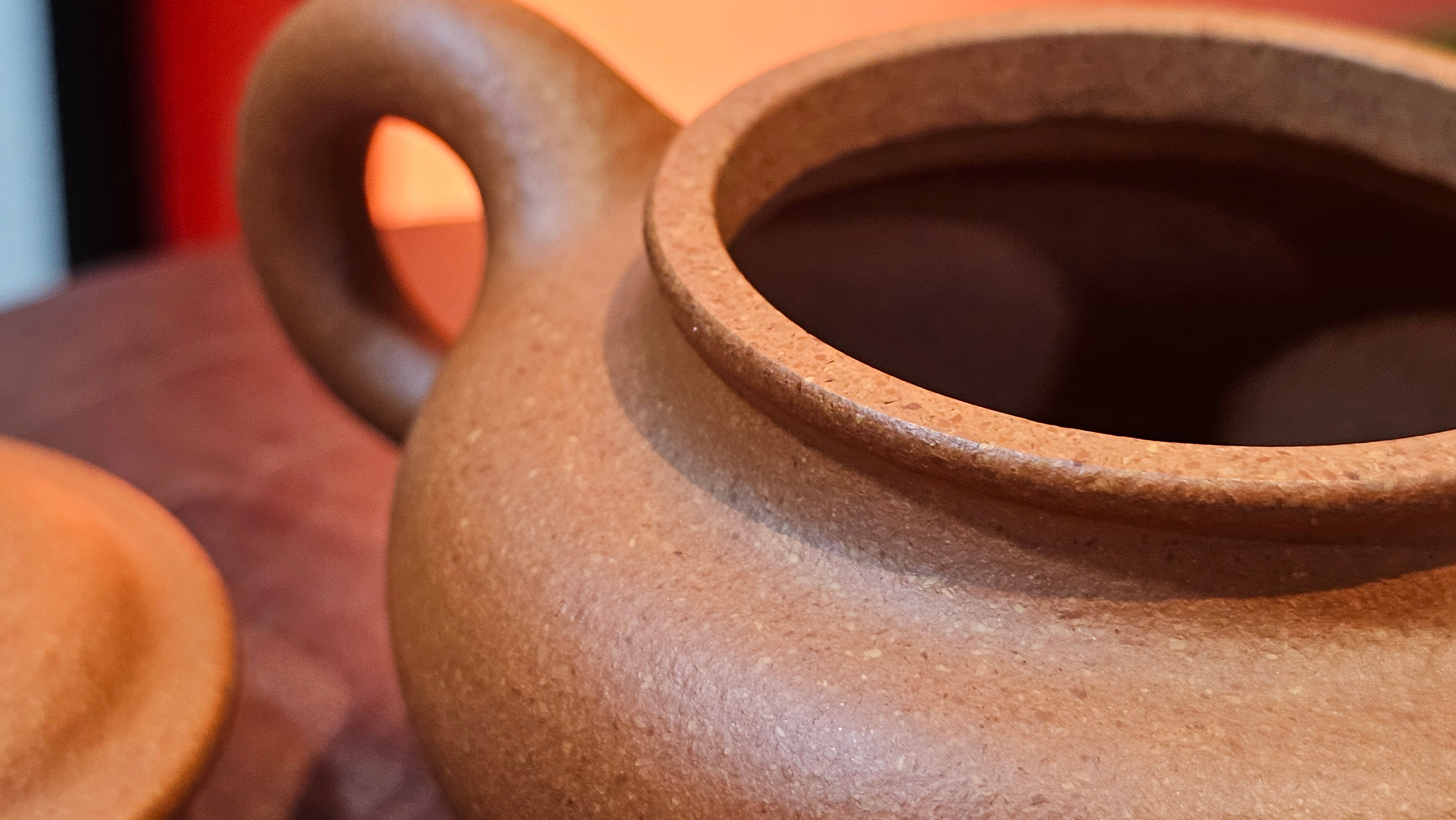 Fang Gu 仿古, 149.8ml, Huang Jiang Po Ni 黄降坡泥, by our Collaborative Craftsman Chen Fa Chu 陈法初 ~!Congratulations to Ms K.F.!0807hrs 2nd August 2025, Wethersfield, CT!