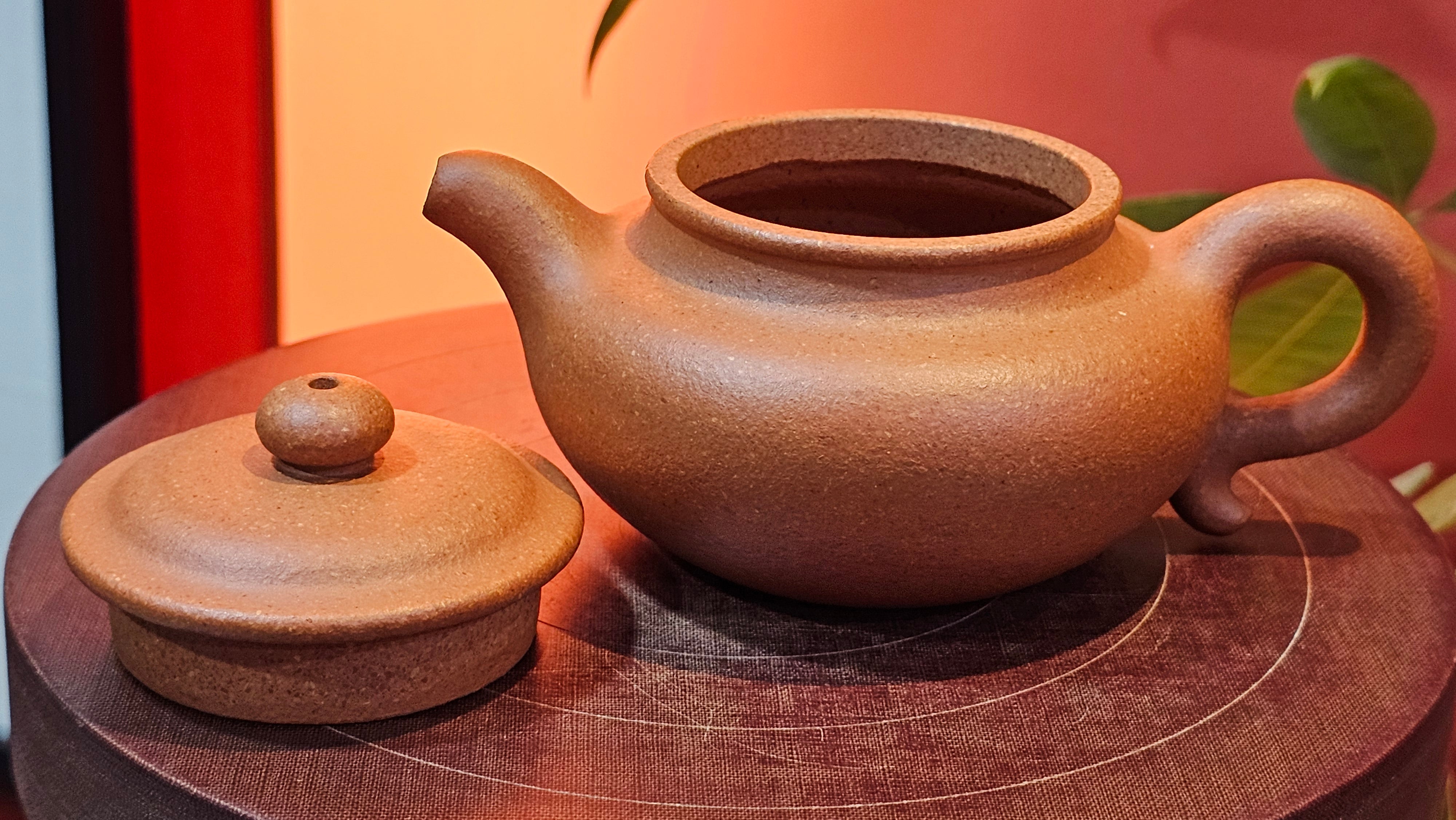 Fang Gu 仿古, 149.8ml, Huang Jiang Po Ni 黄降坡泥, by our Collaborative Craftsman Chen Fa Chu 陈法初 ~!Congratulations to Ms K.F.!0807hrs 2nd August 2025, Wethersfield, CT!