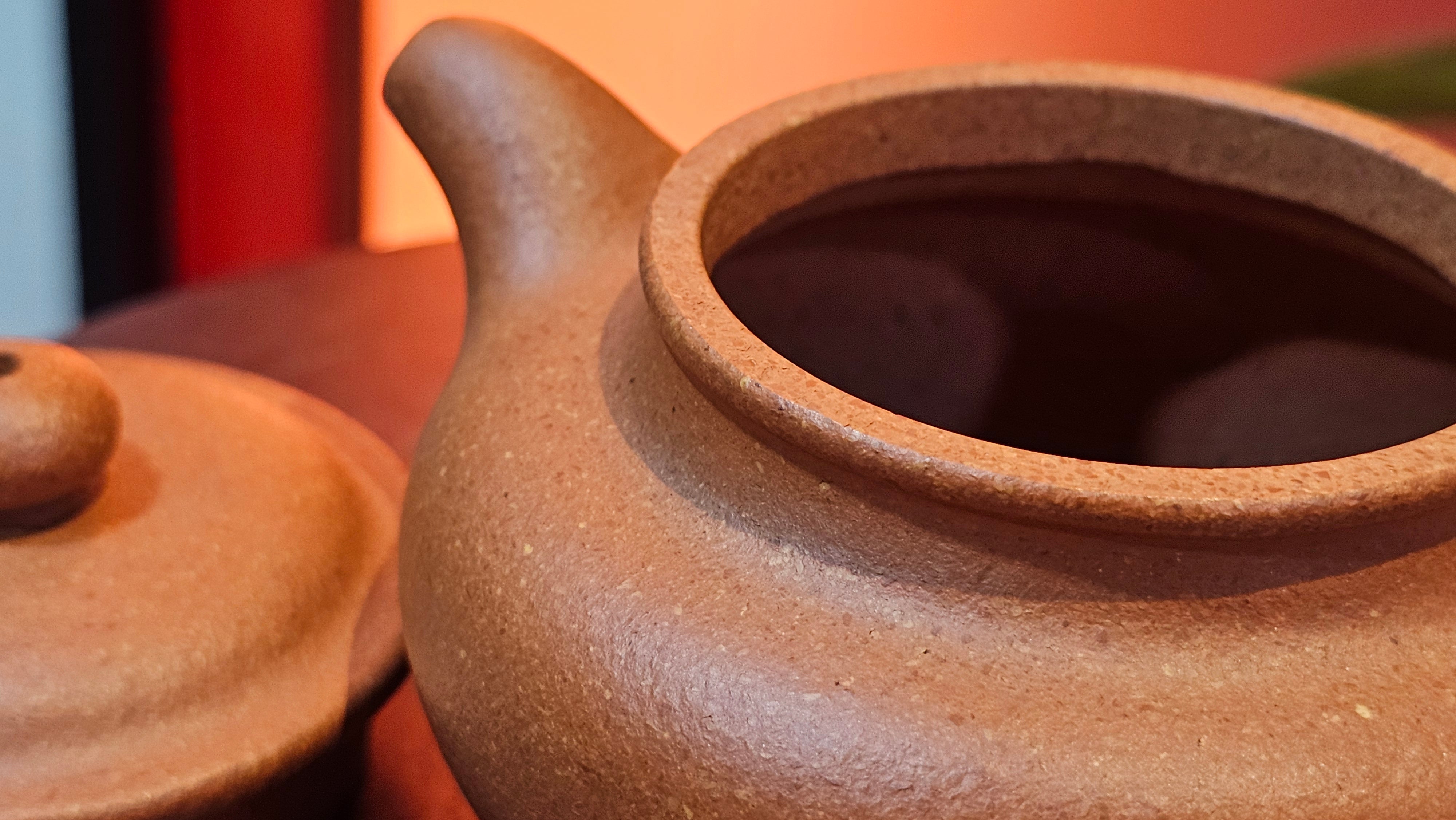 Fang Gu 仿古, 149.8ml, Huang Jiang Po Ni 黄降坡泥, by our Collaborative Craftsman Chen Fa Chu 陈法初 ~!Congratulations to Ms K.F.!0807hrs 2nd August 2025, Wethersfield, CT!