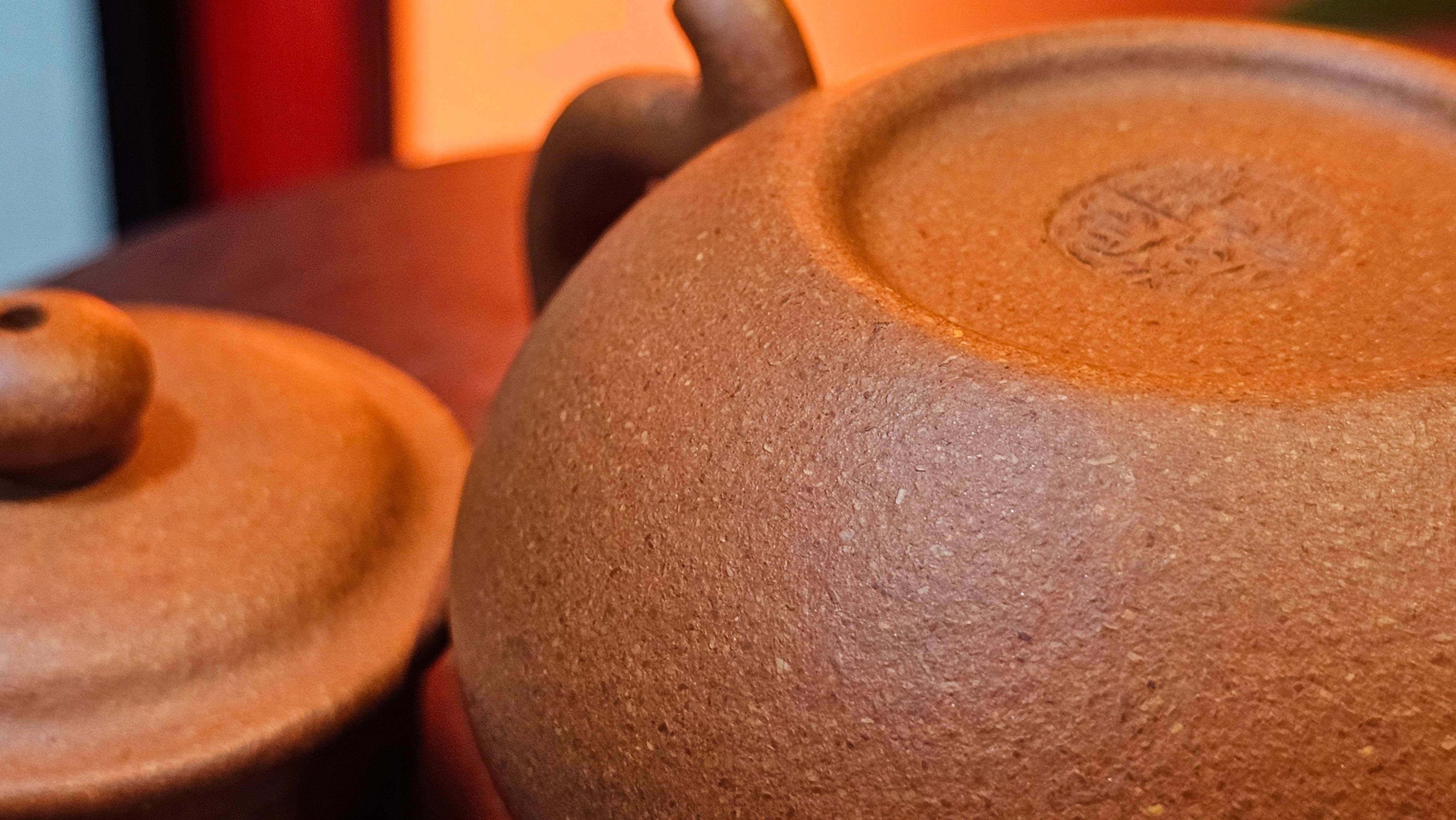 Fang Gu 仿古, 149.8ml, Huang Jiang Po Ni 黄降坡泥, by our Collaborative Craftsman Chen Fa Chu 陈法初 ~!Congratulations to Ms K.F.!0807hrs 2nd August 2025, Wethersfield, CT!