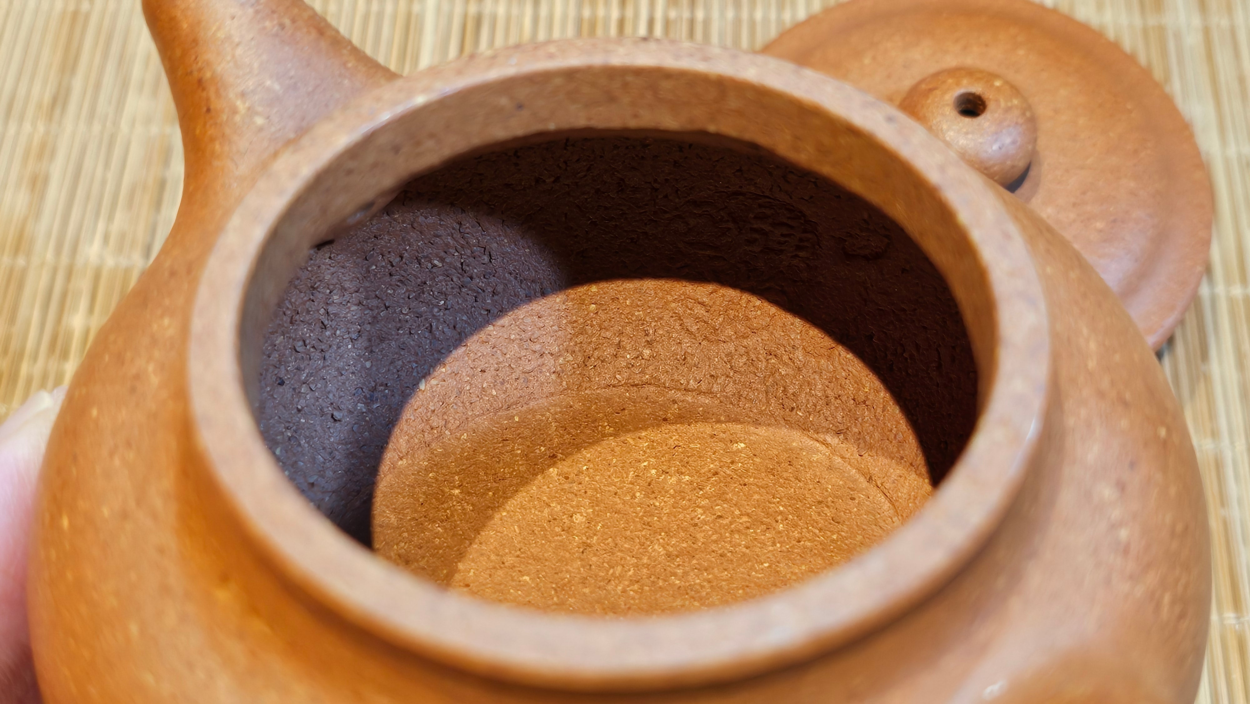 Fang Gu 仿古, 149.8ml, Huang Jiang Po Ni 黄降坡泥, by our Collaborative Craftsman Chen Fa Chu 陈法初 ~!Congratulations to Ms K.F.!0807hrs 2nd August 2025, Wethersfield, CT!