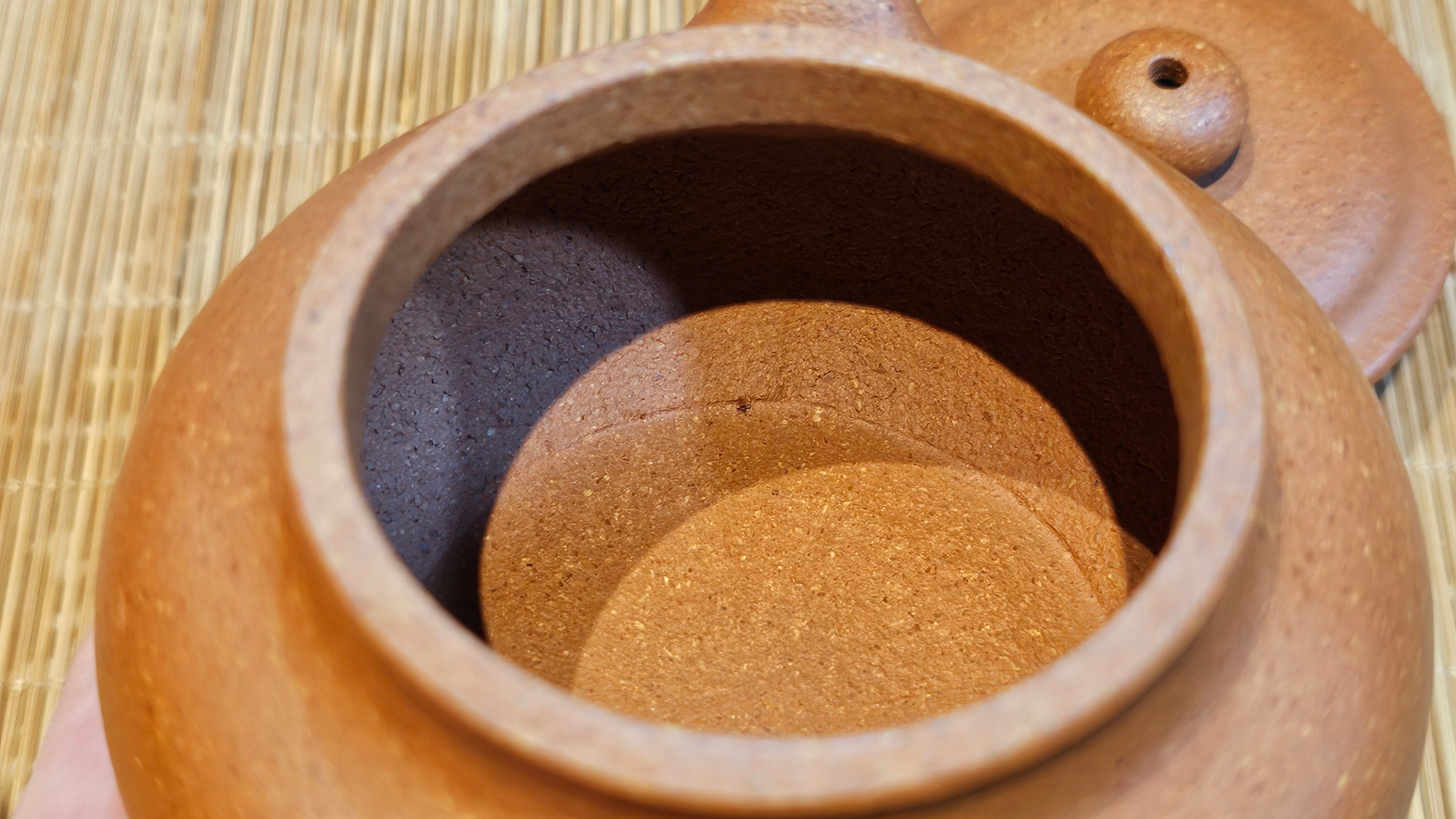 Fang Gu 仿古, 149.8ml, Huang Jiang Po Ni 黄降坡泥, by our Collaborative Craftsman Chen Fa Chu 陈法初 ~!Congratulations to Ms K.F.!0807hrs 2nd August 2025, Wethersfield, CT!