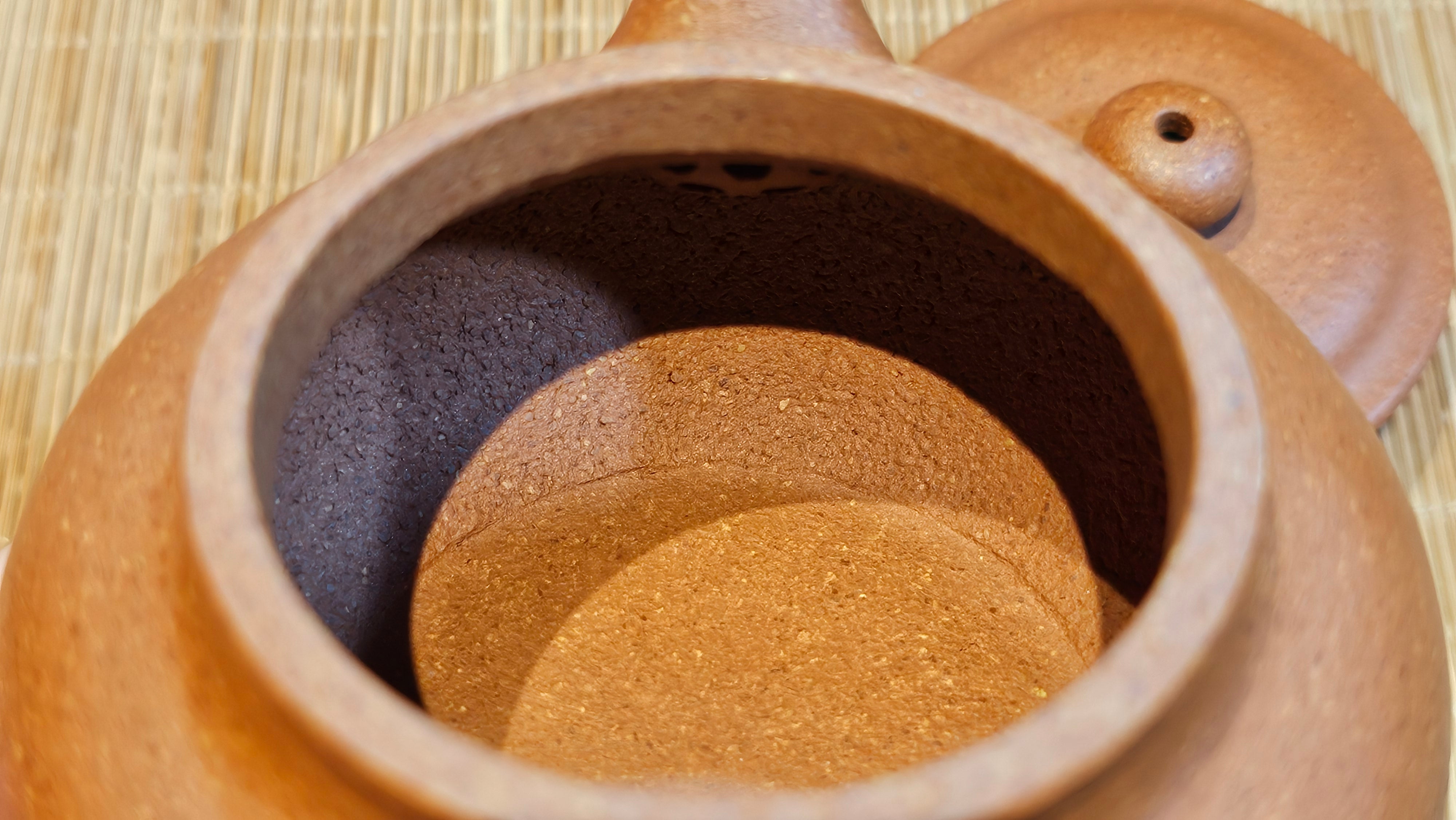 Fang Gu 仿古, 149.8ml, Huang Jiang Po Ni 黄降坡泥, by our Collaborative Craftsman Chen Fa Chu 陈法初 ~!Congratulations to Ms K.F.!0807hrs 2nd August 2025, Wethersfield, CT!