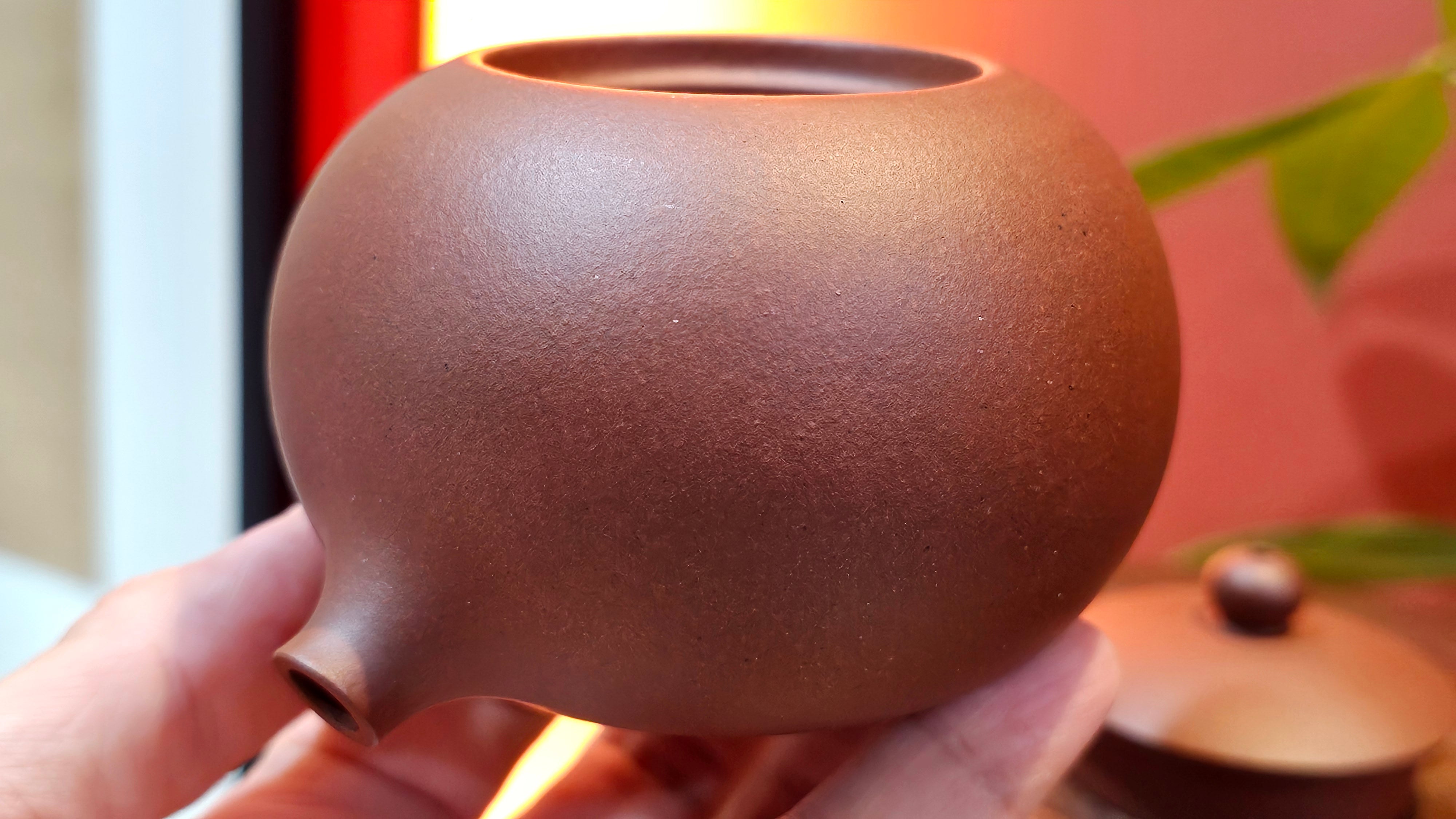 Xi Shi 西施, 209.1ml, Di Cao Qing Zi Ni 底槽青紫泥, by Craftsman Gu Xiao Ming 顾小明 ~ Congratulations to Mr J.L.!!0444hrs 4th August 2025, Dacula, GA.