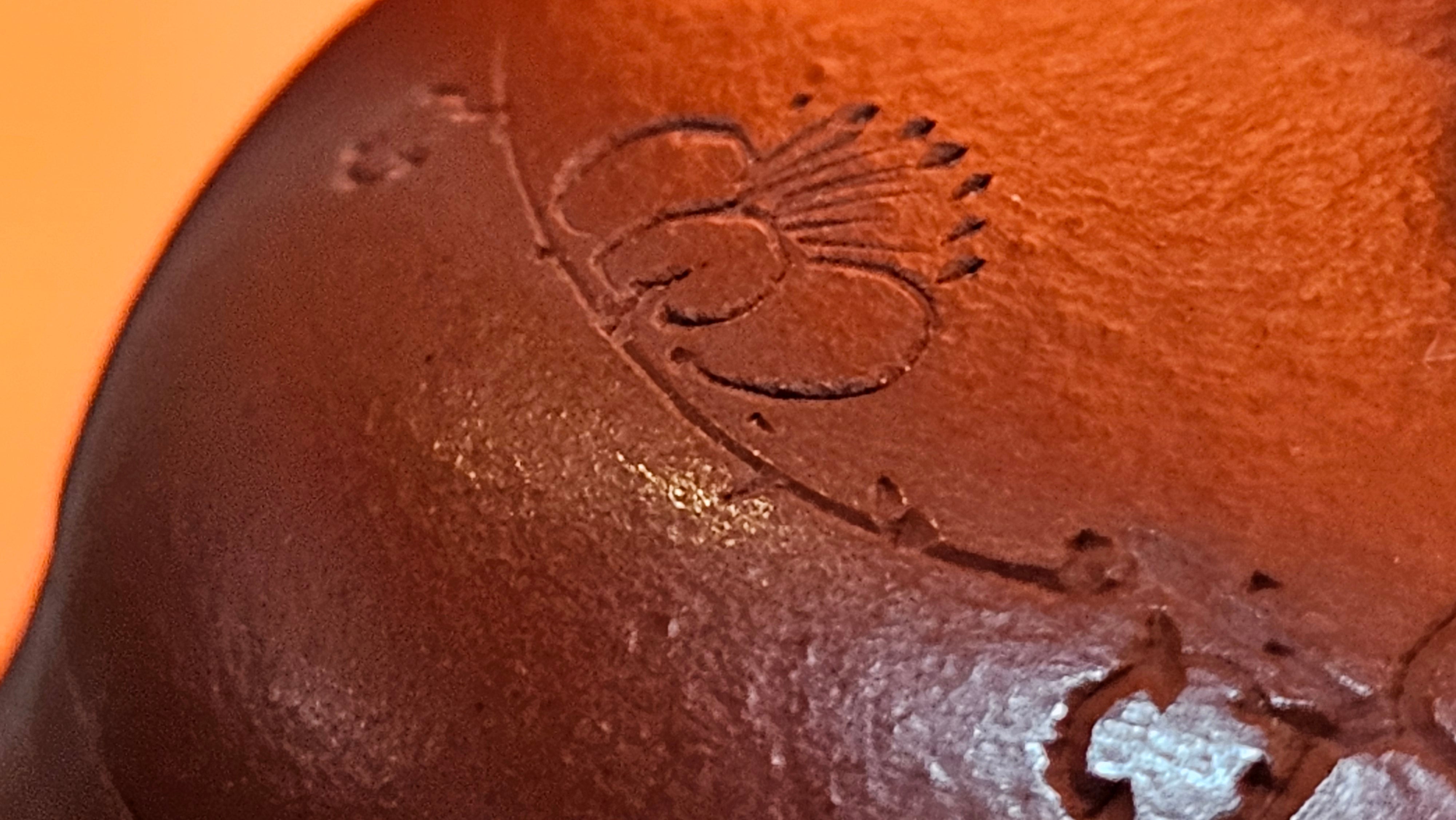 Li Xing 梨形, 177.5ml, Xiao Mei Yao Zhu Ni 小煤窑朱泥 by our Collaborative Craftsman Zhai Yi Yao 翟一耀, 梅花刻绘, Engraving of Plum Blossoms and Calligraphy, by Craftsman Yi De Shu 一德书 ~ Congratulations to!Mr A.K., 1226hrs 4th August 2025, Jabłonna! Poland🇵🇱.